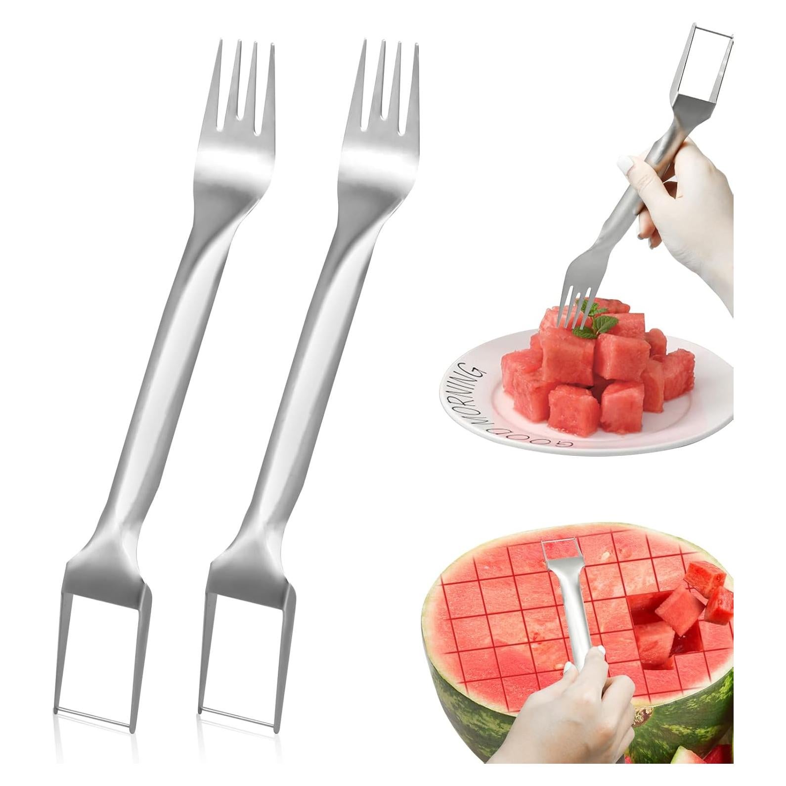 Cortador Tenedor de Sandía 2-en-1 CANIPHA Acero Inoxidable