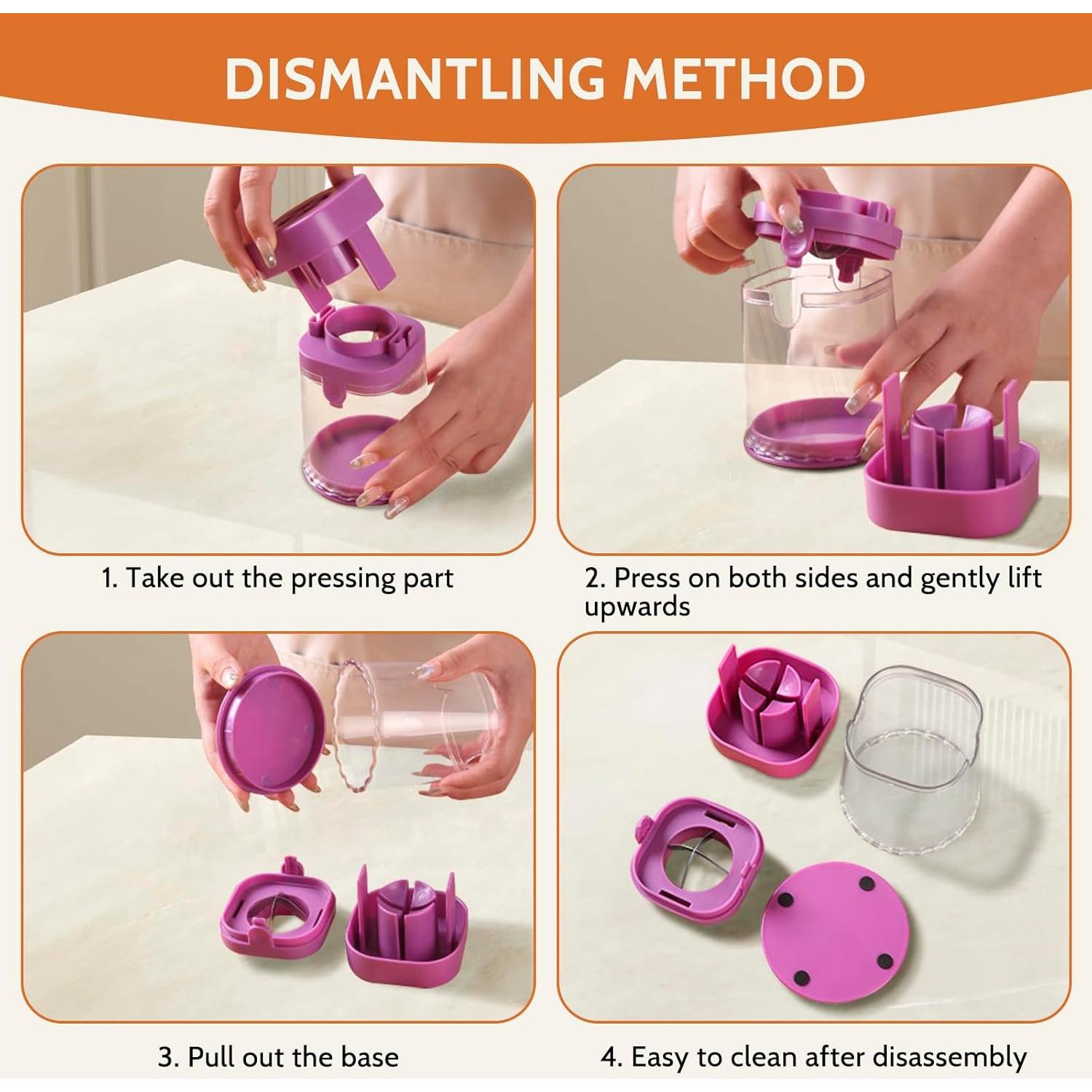 Cortador de Frutas CEHNCEH - Taza Cortadora de Tomates 2024