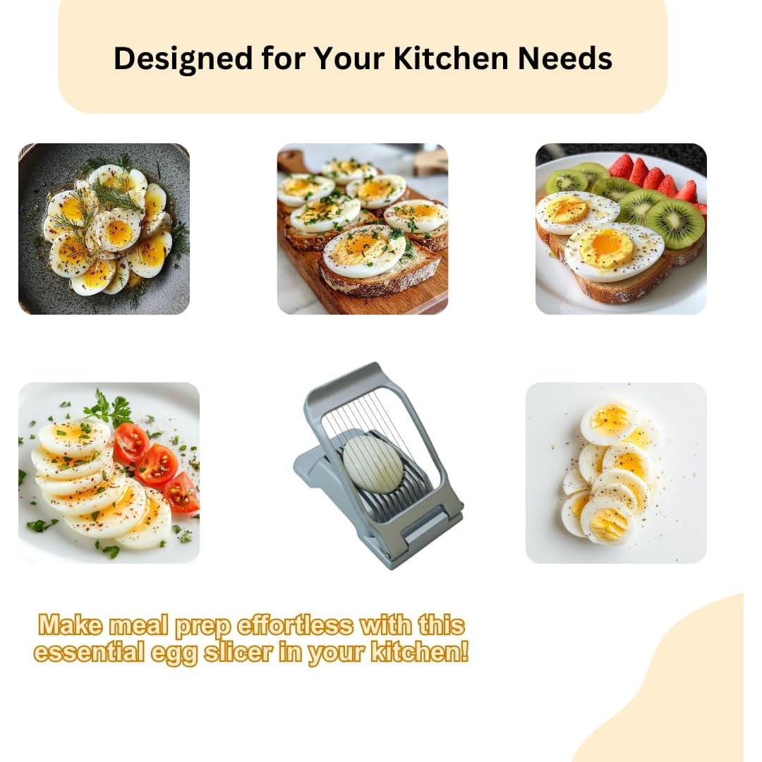 Cortador de Huevos Annie & Mia Design Acero Inoxidable 166g