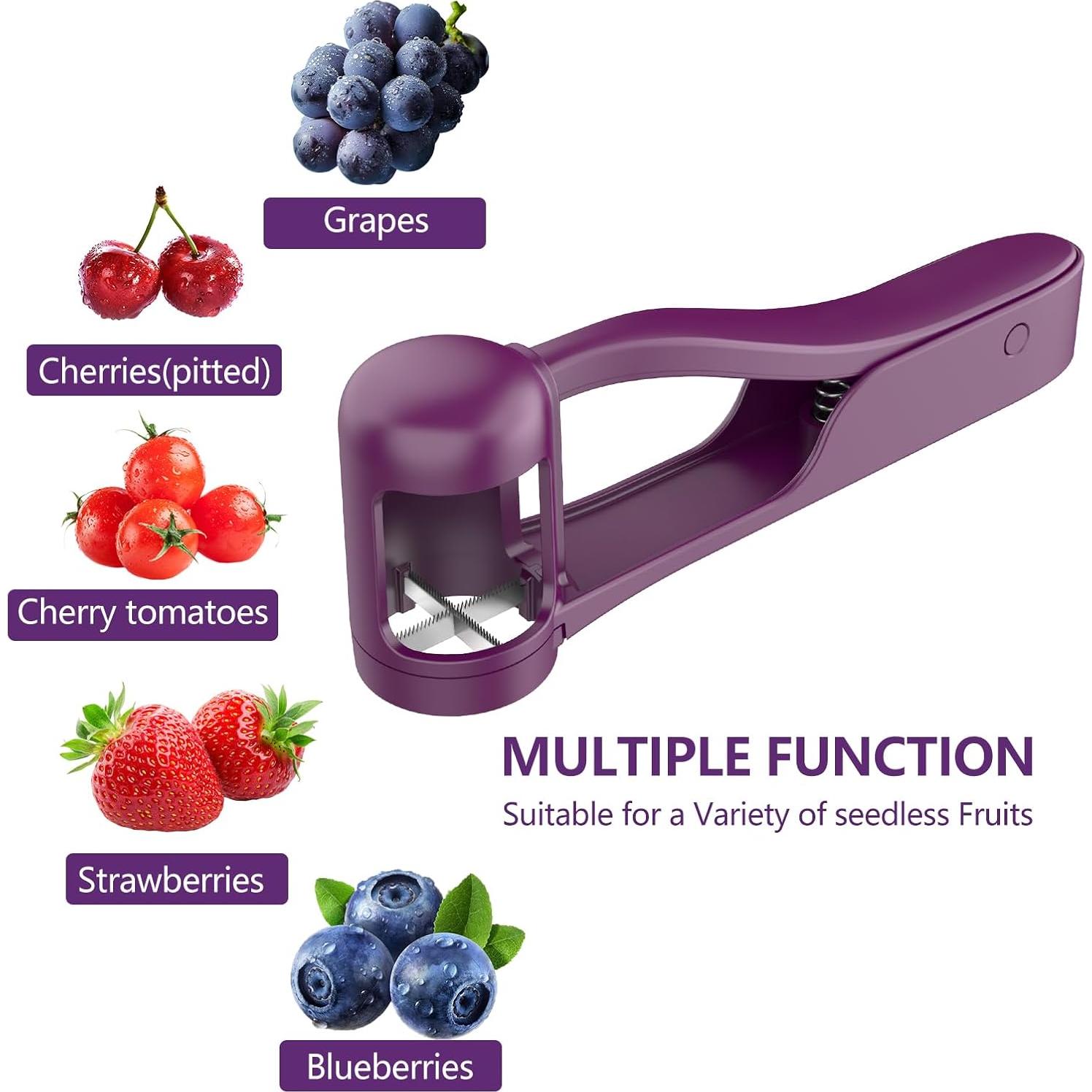 Cortador de Uvas PathVenture Acero Inoxidable 4 Piezas