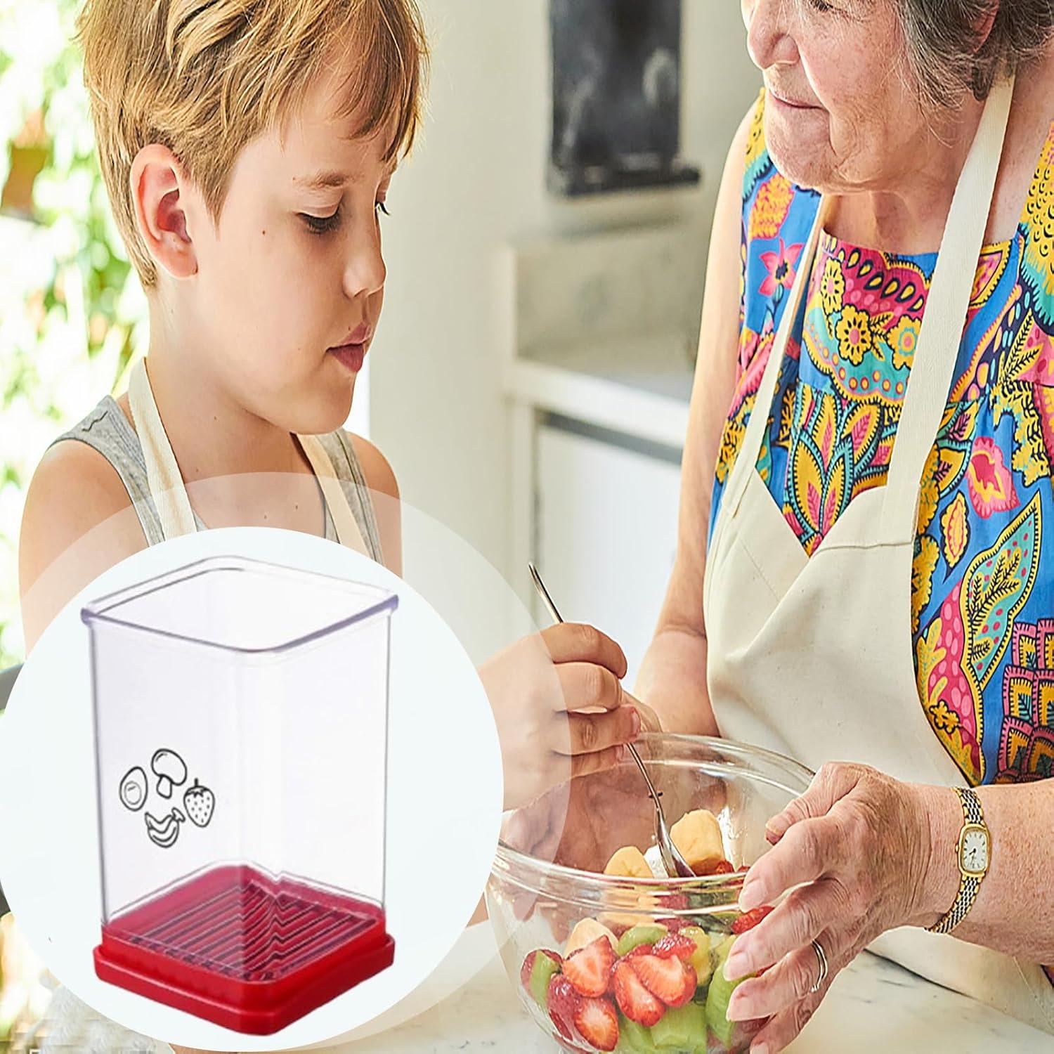 Cortador de Frutas y Verduras fghuim 2 Piezas Acero Inoxidable