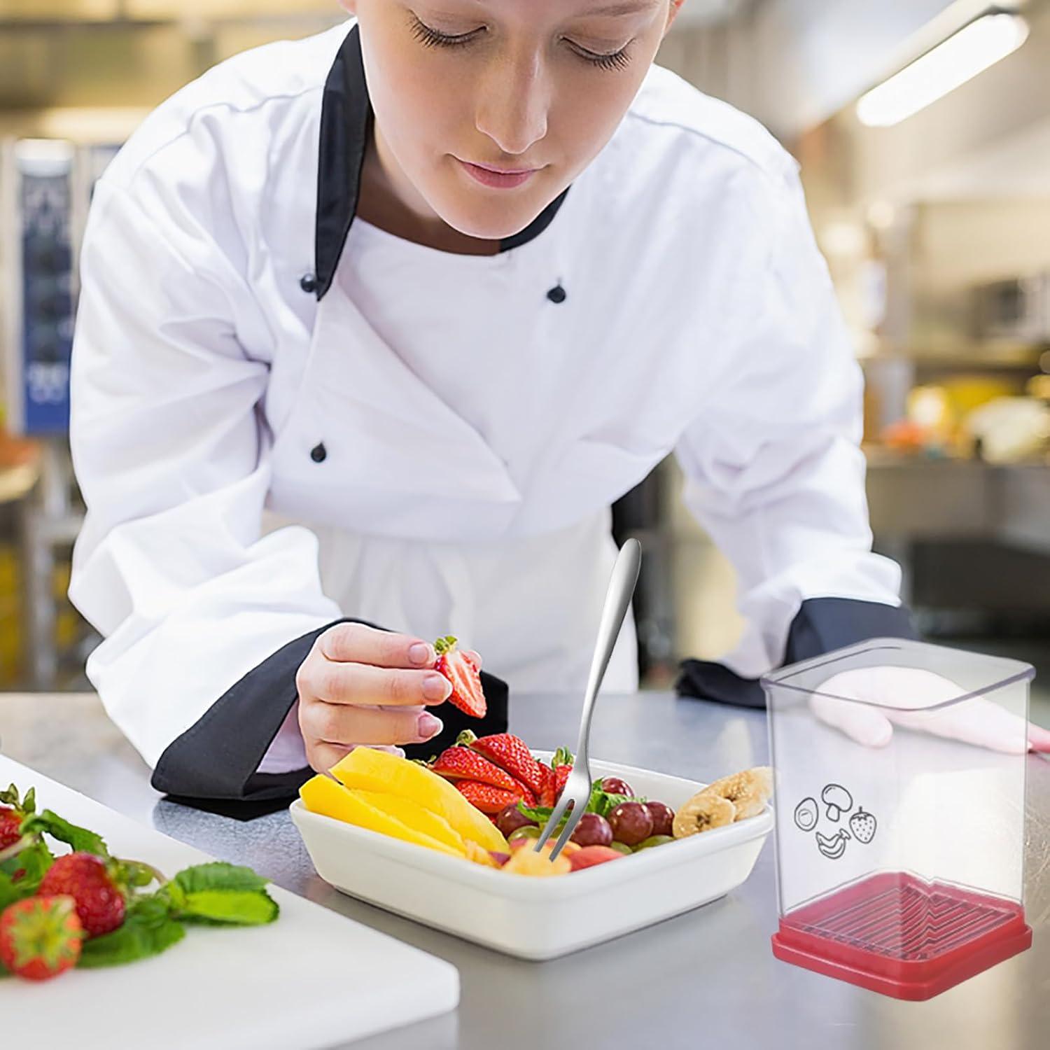 Cortador de Frutas y Verduras fghuim 2 Piezas Acero Inoxidable