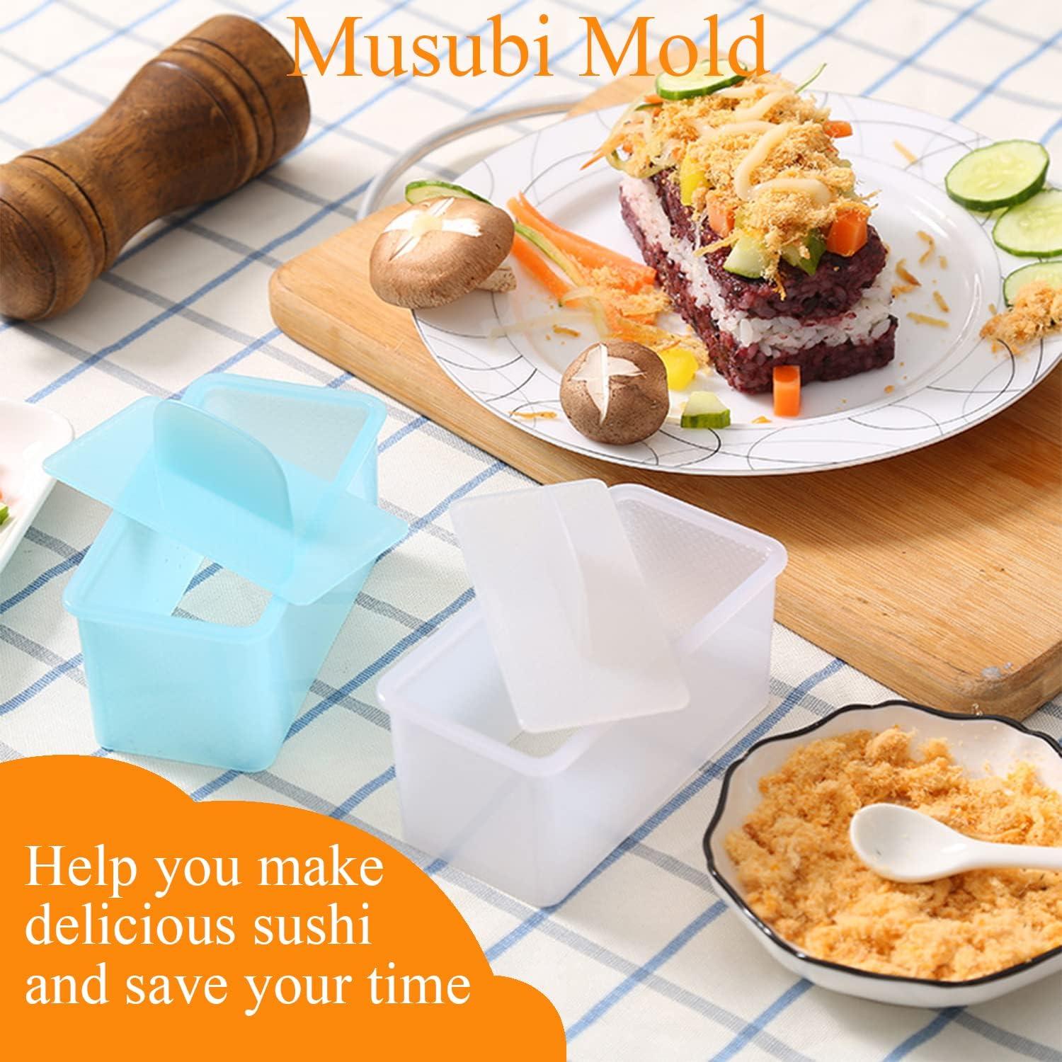 Kit Cortador de Huevos y Molde Musubi Dupiulk - Blanco