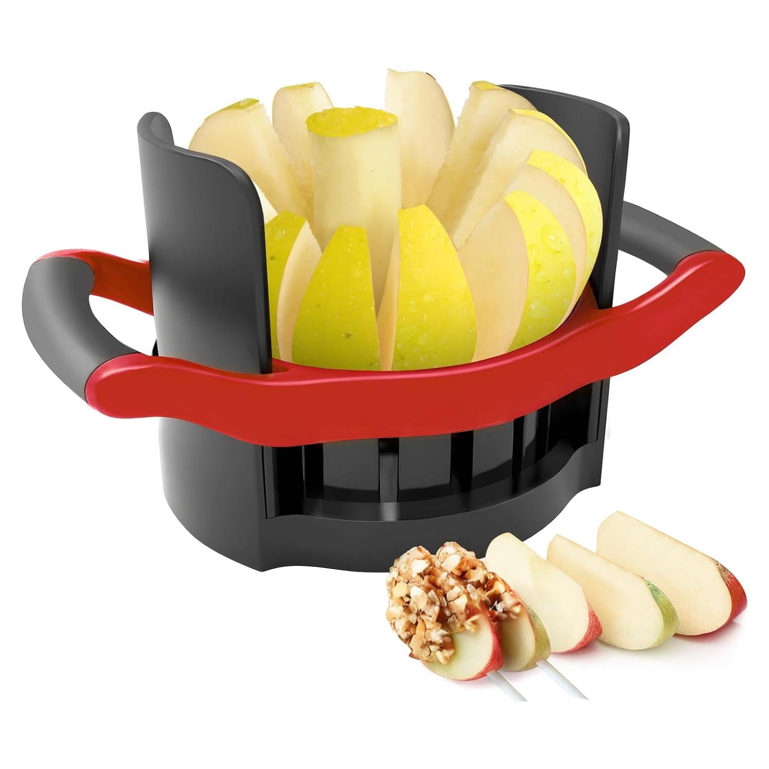 Cortador de Manzanas Newness 13 cm Acero Inoxidable Rojo