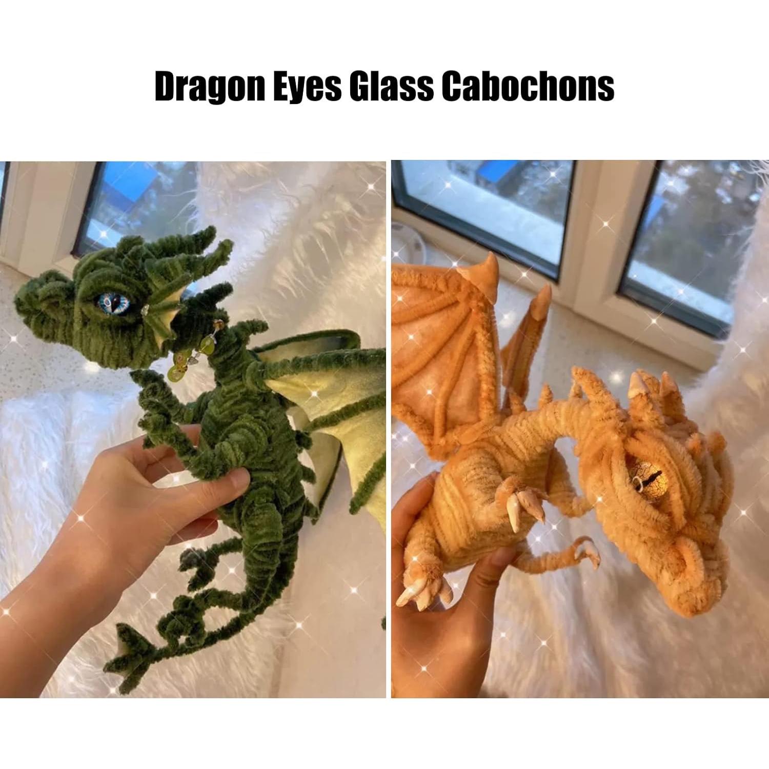 100 Ojos de Vidrio Cabochón 6mm para Manualidades DIY