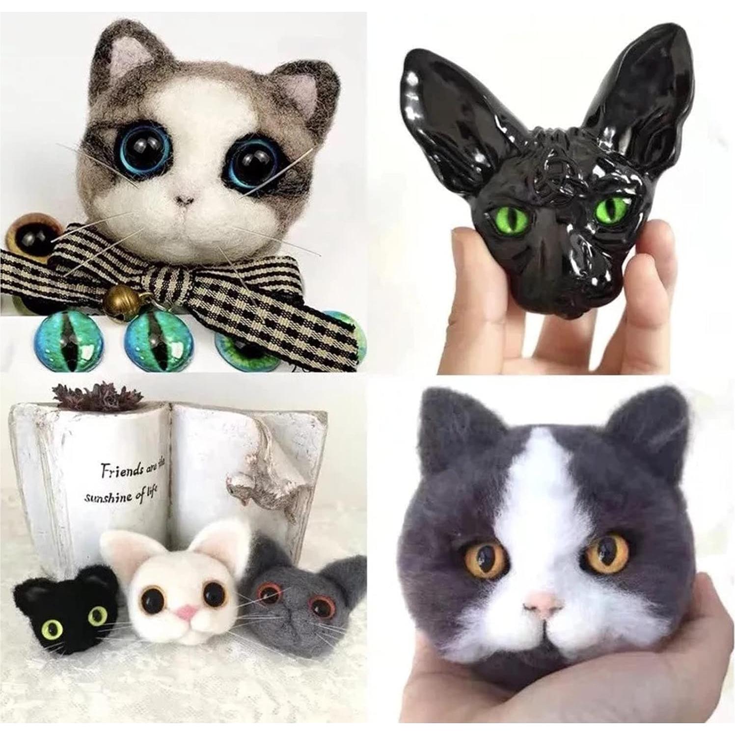 100 Ojos de Vidrio Cabochón 6mm para Manualidades DIY