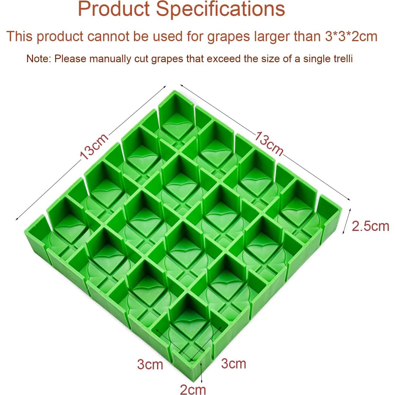 Cortador de Tomates Cherry y Uvas Yamteck, 16 Piezas, Verde