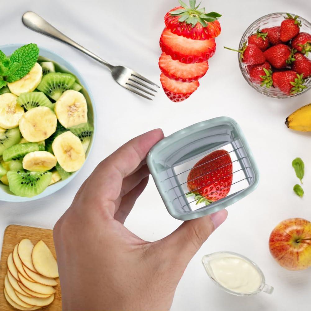 Cortador Multifuncional Jaxbo de Frutas y Huevos 3 PCS