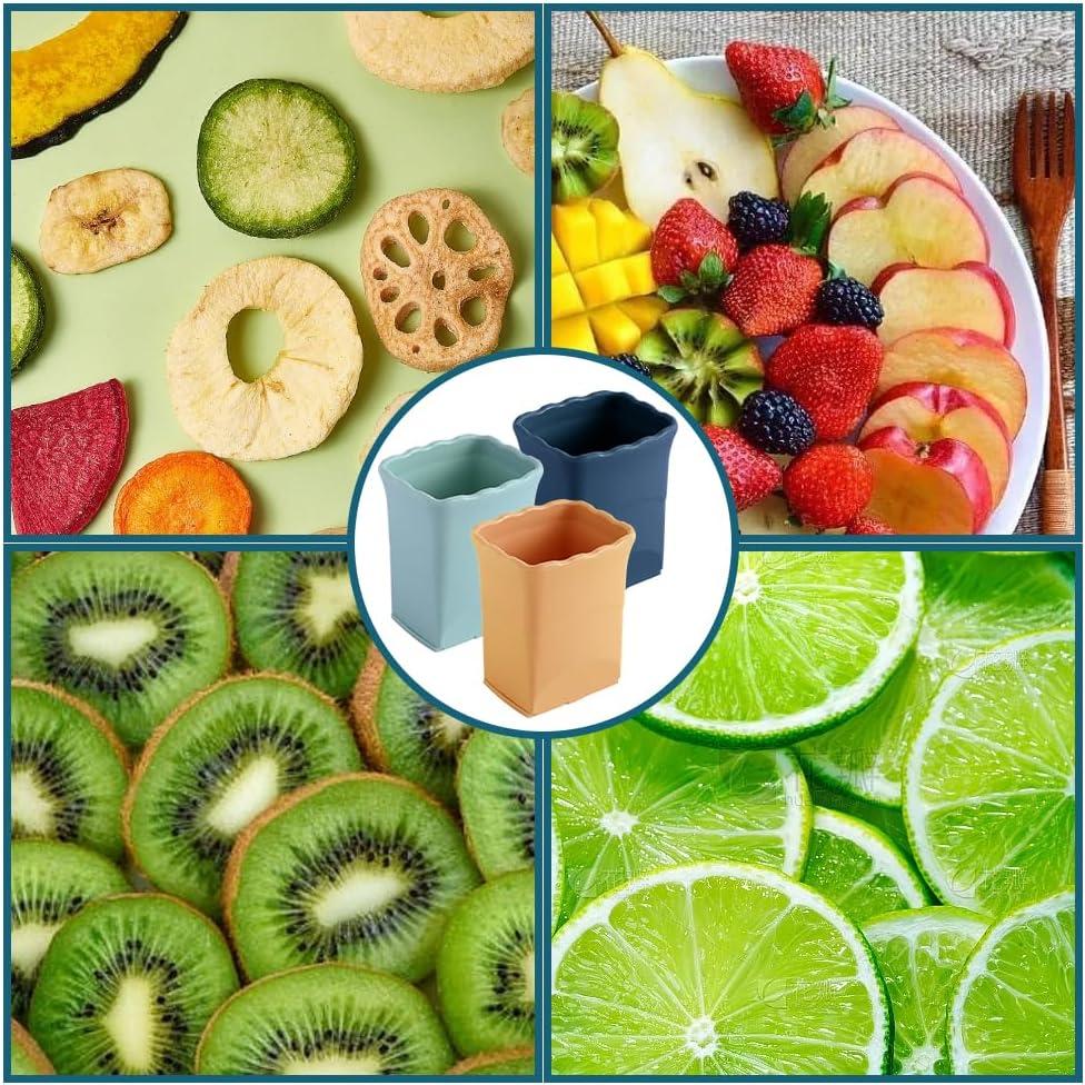 Cortador Multifuncional Jaxbo de Frutas y Huevos 3 PCS