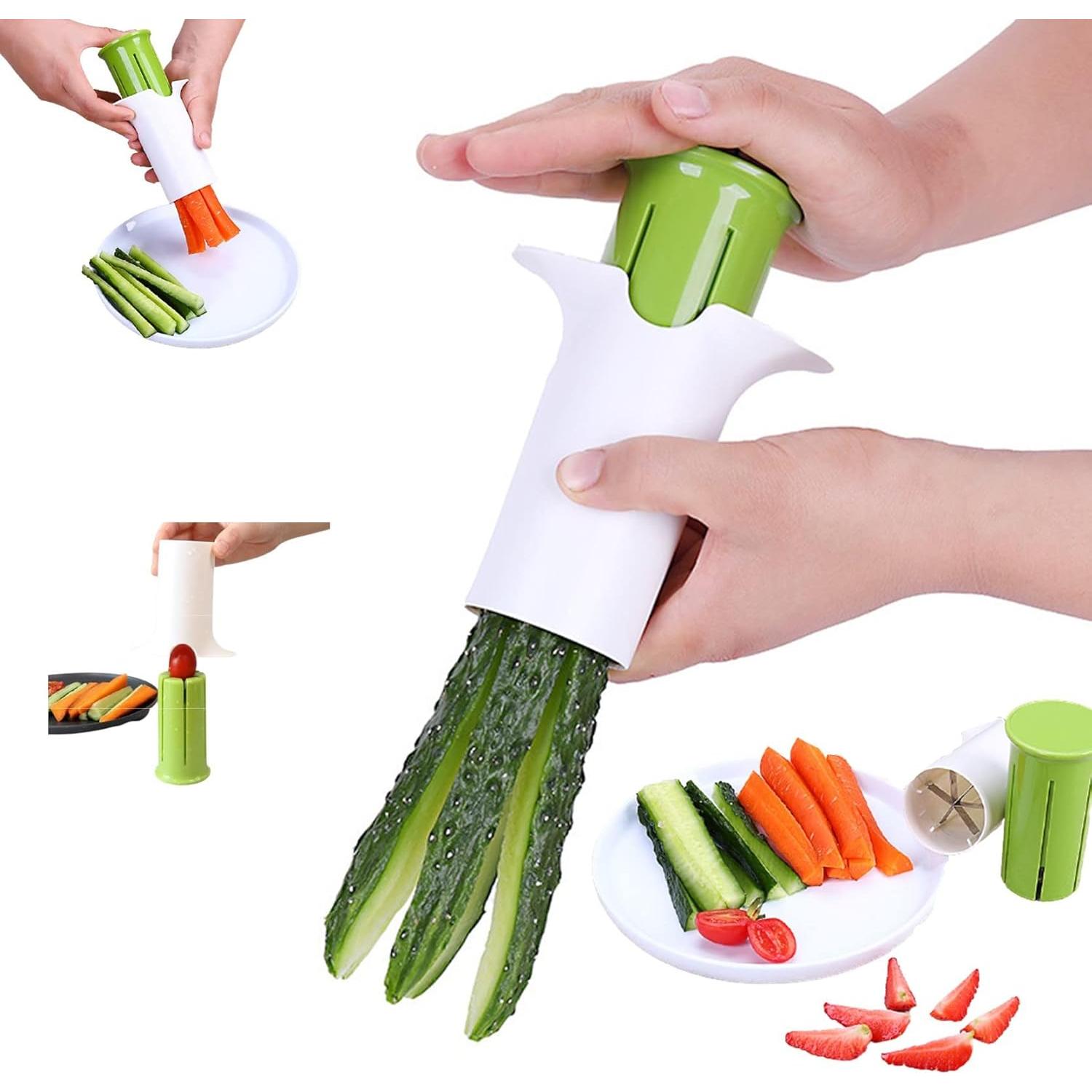 Cortador de verduras y frutas KEJITOUDM 10,67x10,41 cm