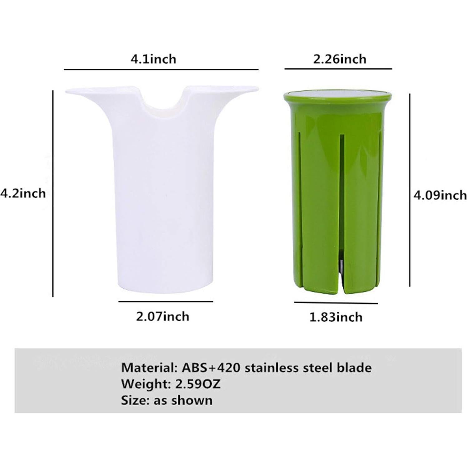 Cortador de verduras y frutas KEJITOUDM 10,67x10,41 cm