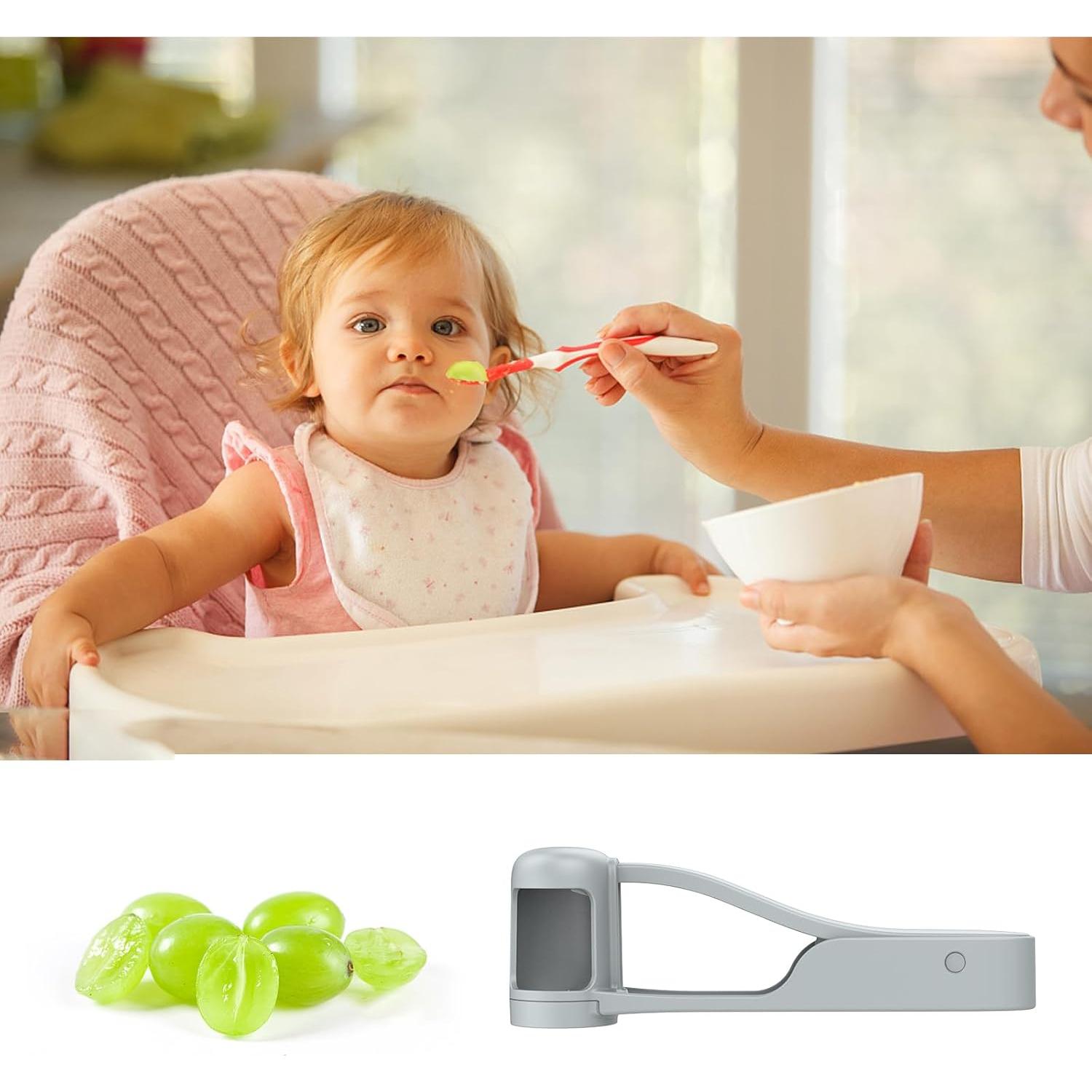 Cortador de Uvas Homnoble para Niños - Acero Inoxidable