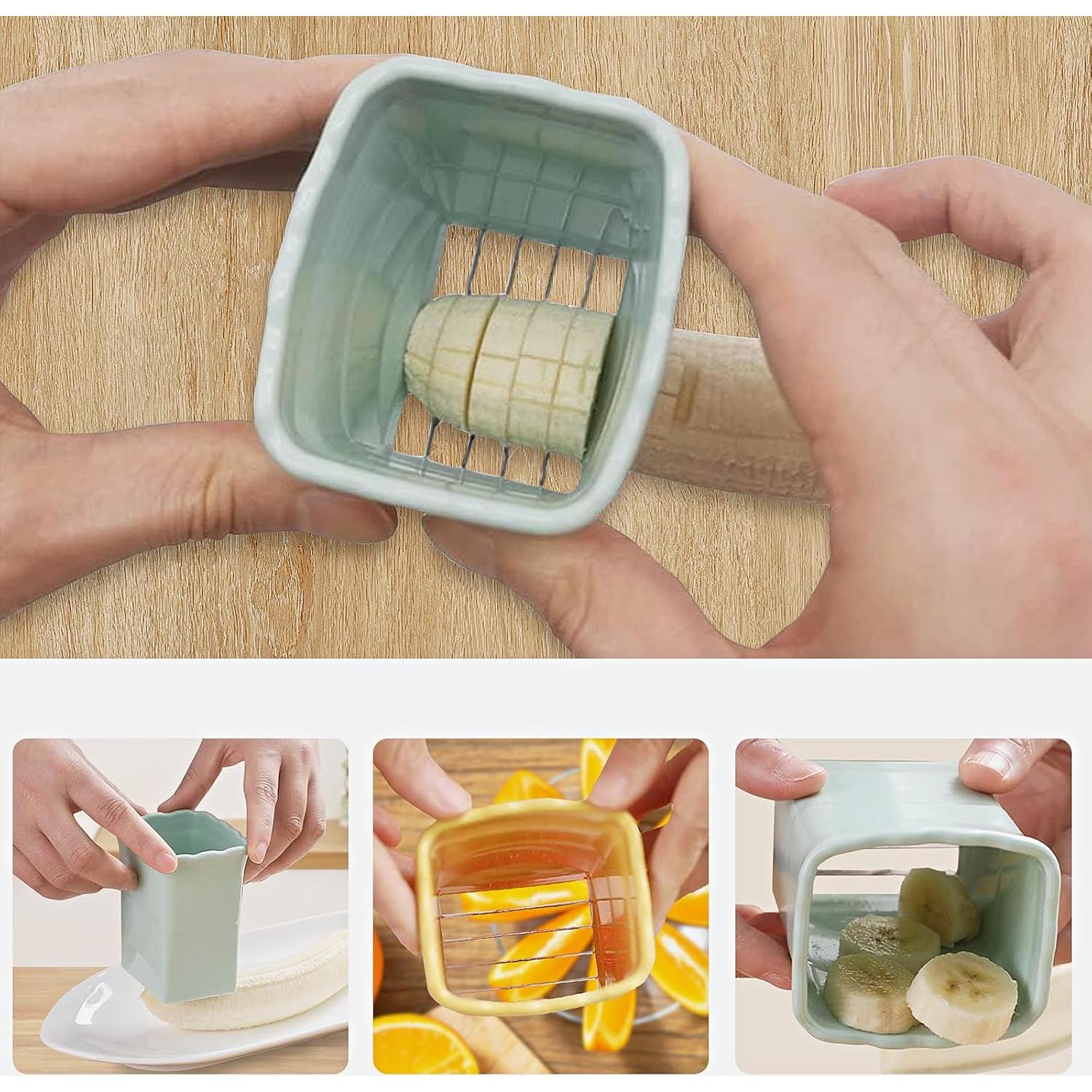 Juego de 3 Cortadores de Frutas XPAPOV - Acero Inoxidable