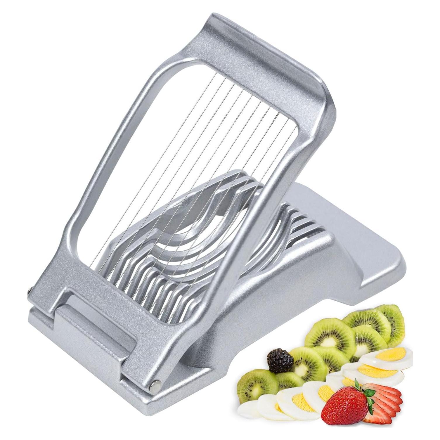 Cortador de Huevos Duros Ortarco Acero Inoxidable 11 Rebanadas