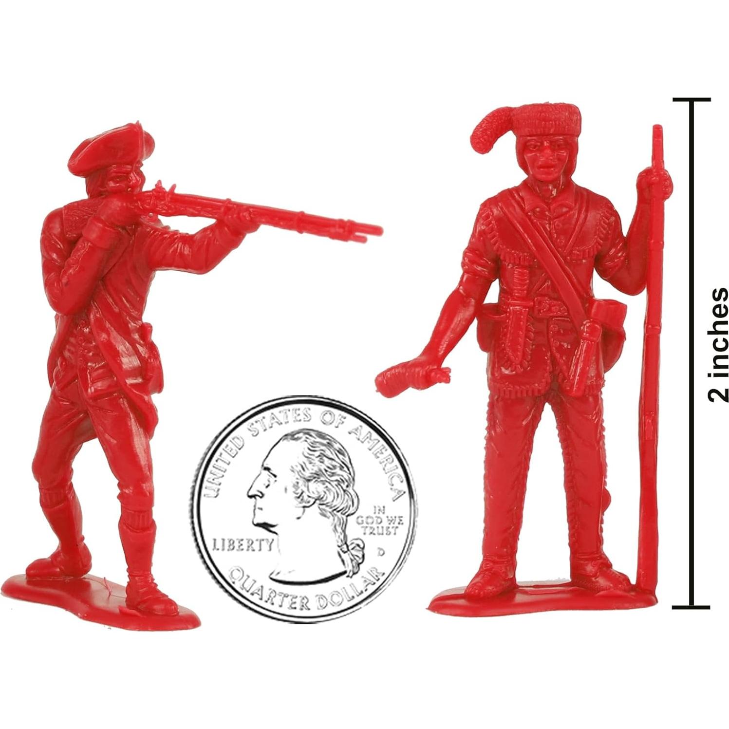 BMC Classic Soldados Británicos Guerra Revolucionaria 33 Piezas