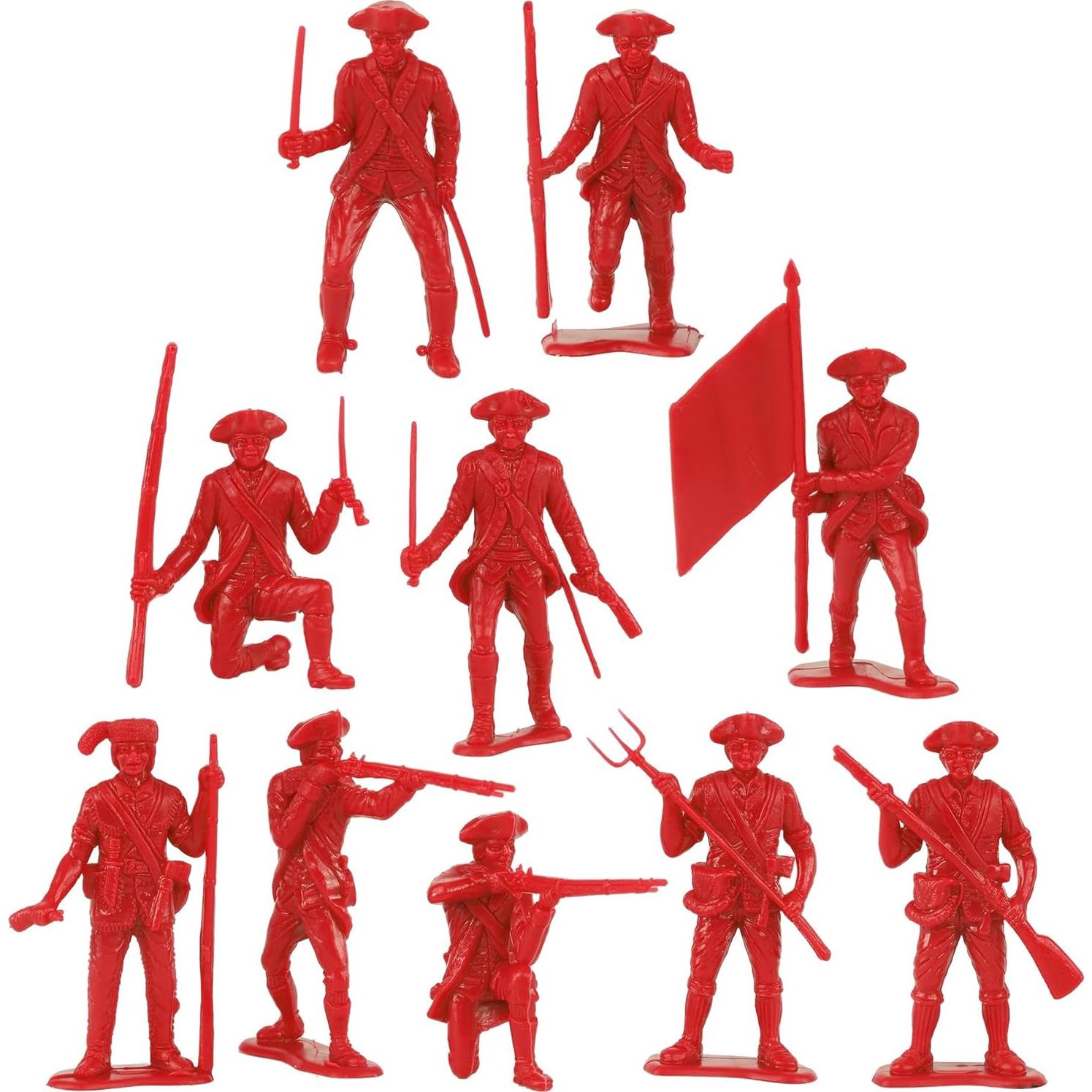 BMC Classic Soldados Británicos Guerra Revolucionaria 33 Piezas