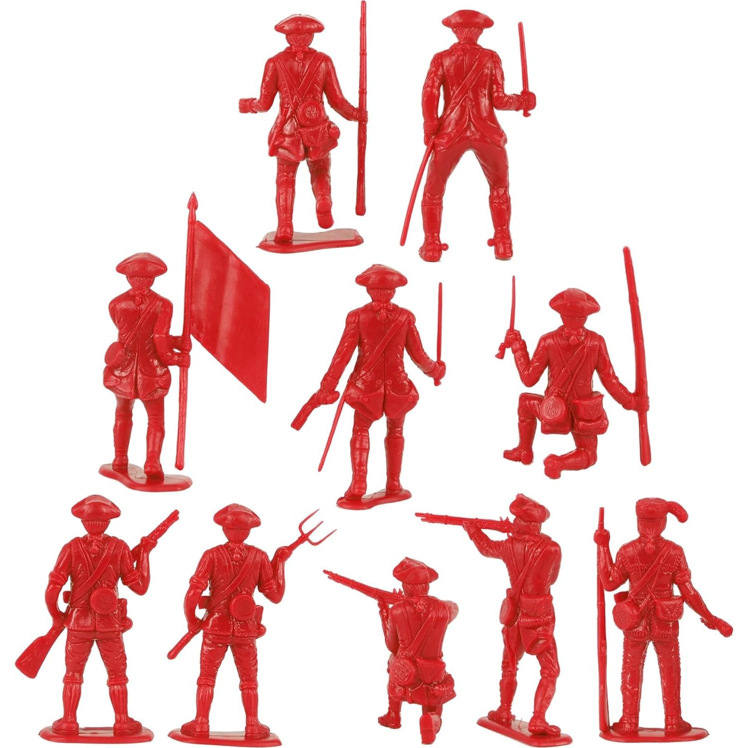 BMC Classic Soldados Británicos Guerra Revolucionaria 33 Piezas