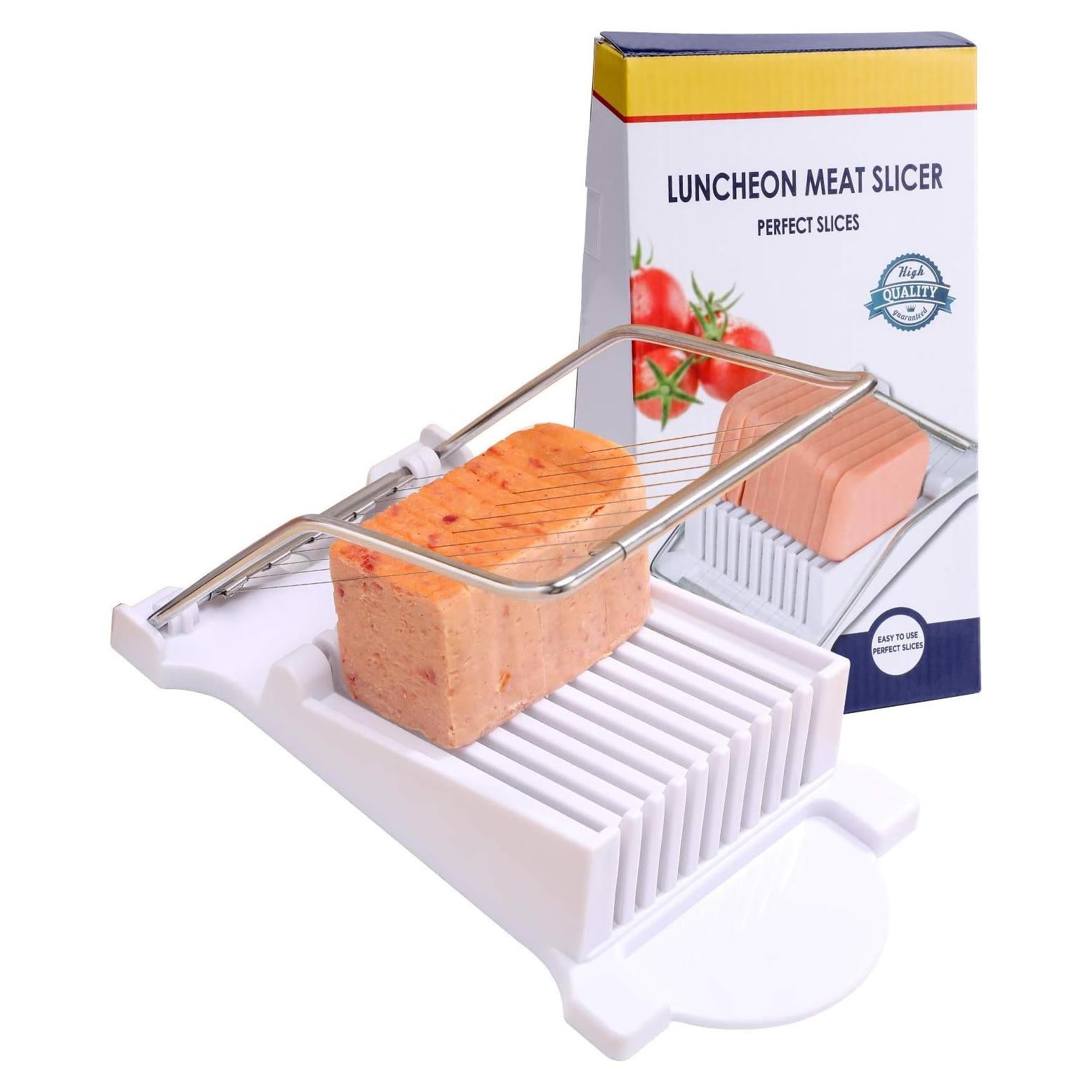 Cortador de Alimentos NVTED Blanco 10 Rebanadas Acero Inoxidable