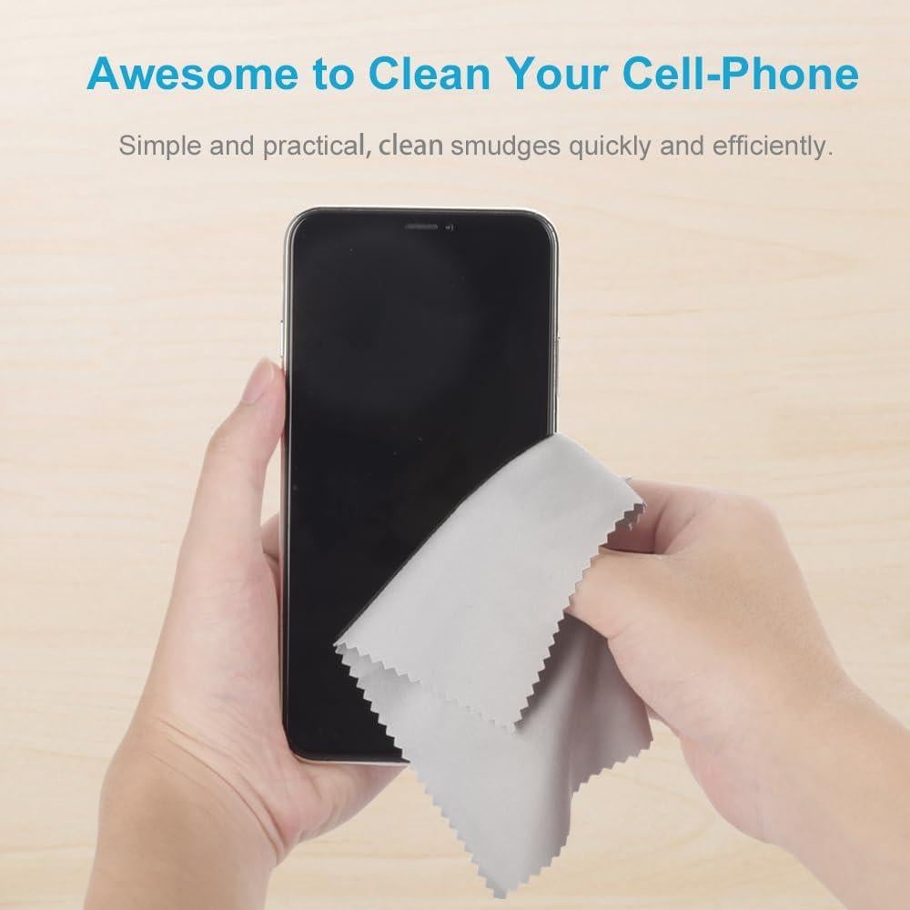 Paños de Microfibra Mcyye 8 Pcs para Limpiar Gafas y Pantallas