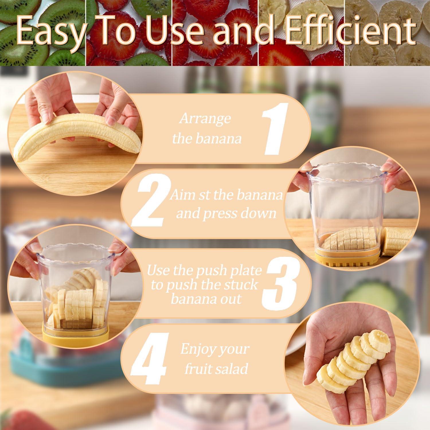 Cortador de Frutas Mdscve 2024 Taza Desmontable 2 Piezas