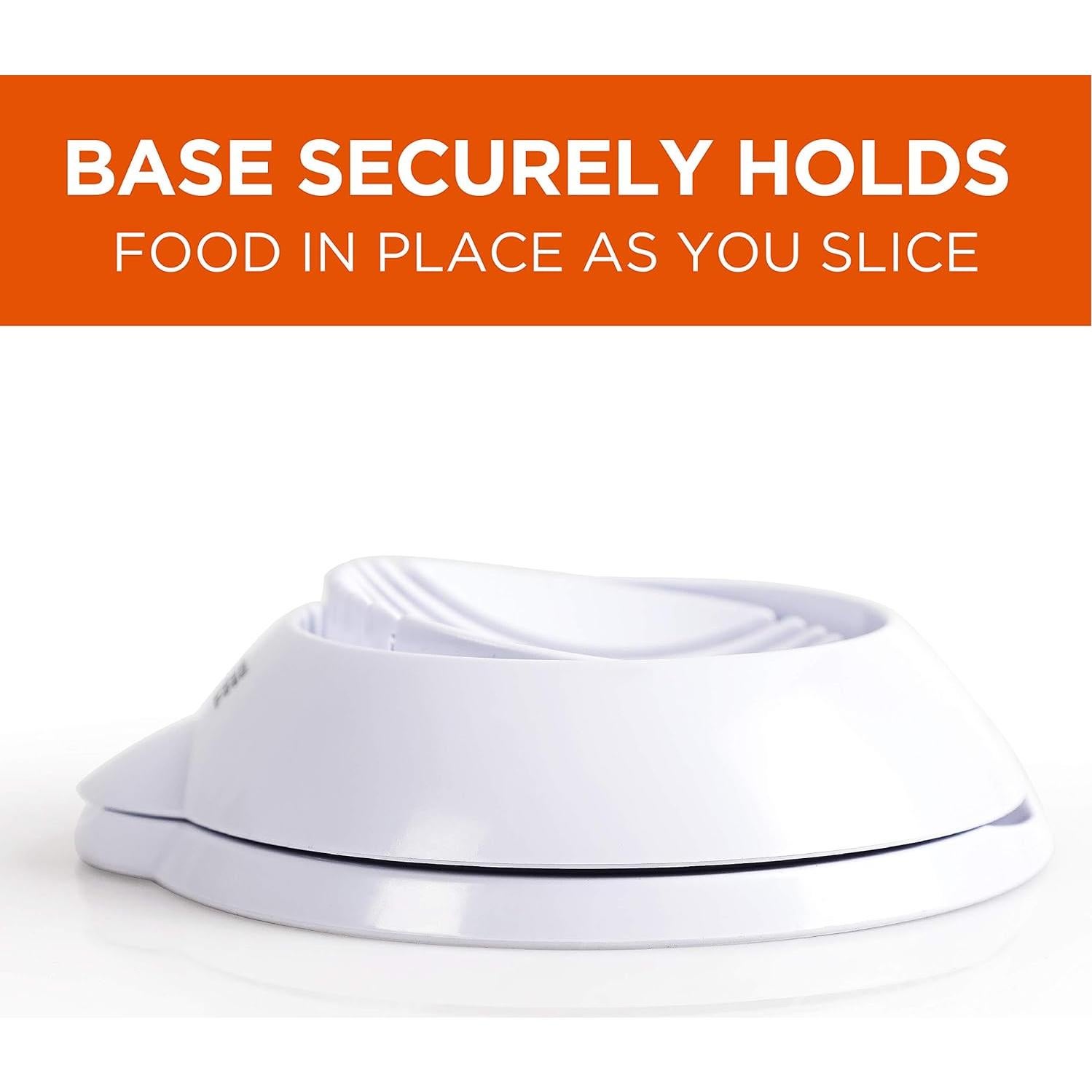 Cortador de Huevos Commercial Chef Blanco Multifuncional