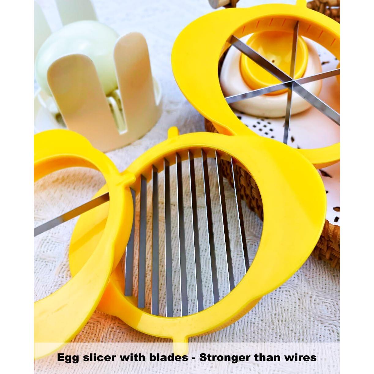 Cortador de Huevos 3 en 1 Jawbush Acero Inoxidable