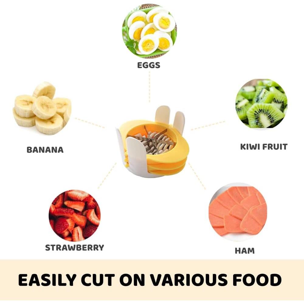 Cortador de Huevos 3 en 1 Jawbush Acero Inoxidable