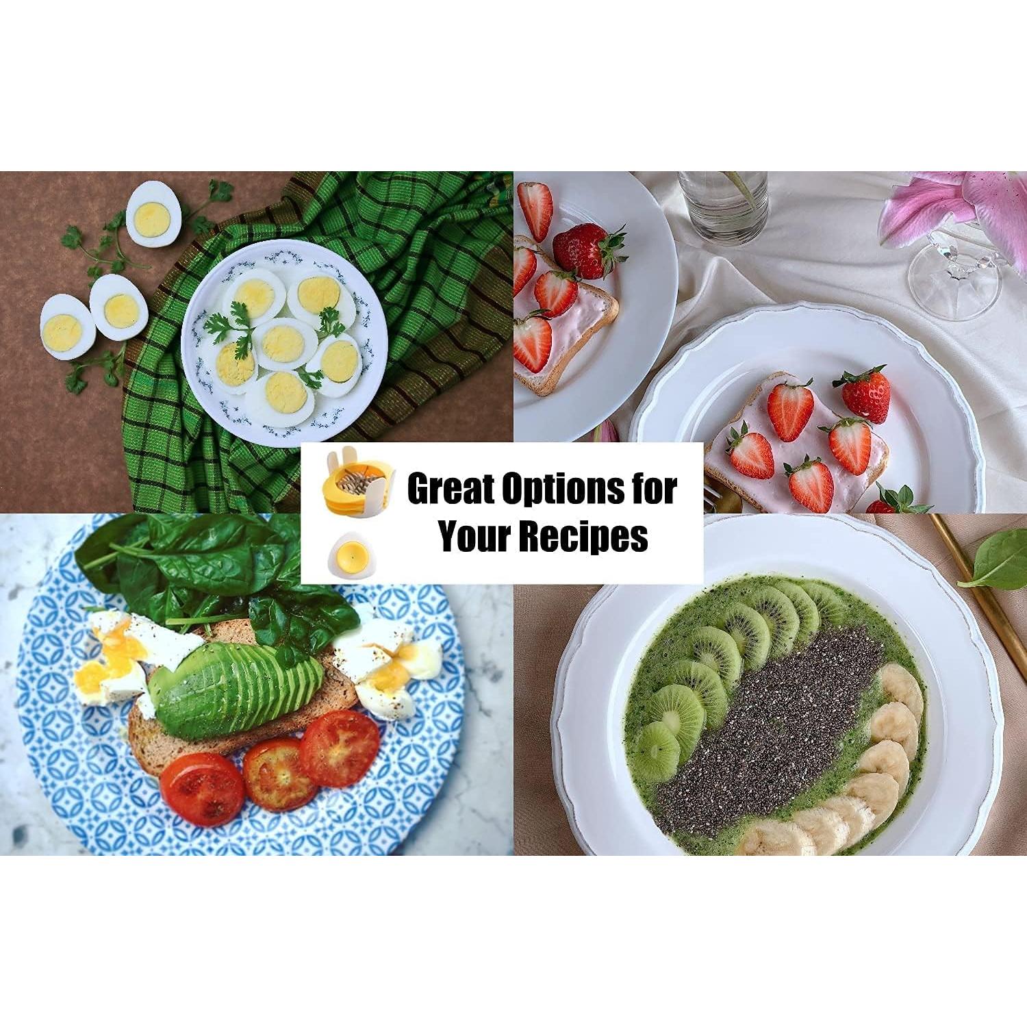 Cortador de Huevos 3 en 1 Jawbush Acero Inoxidable