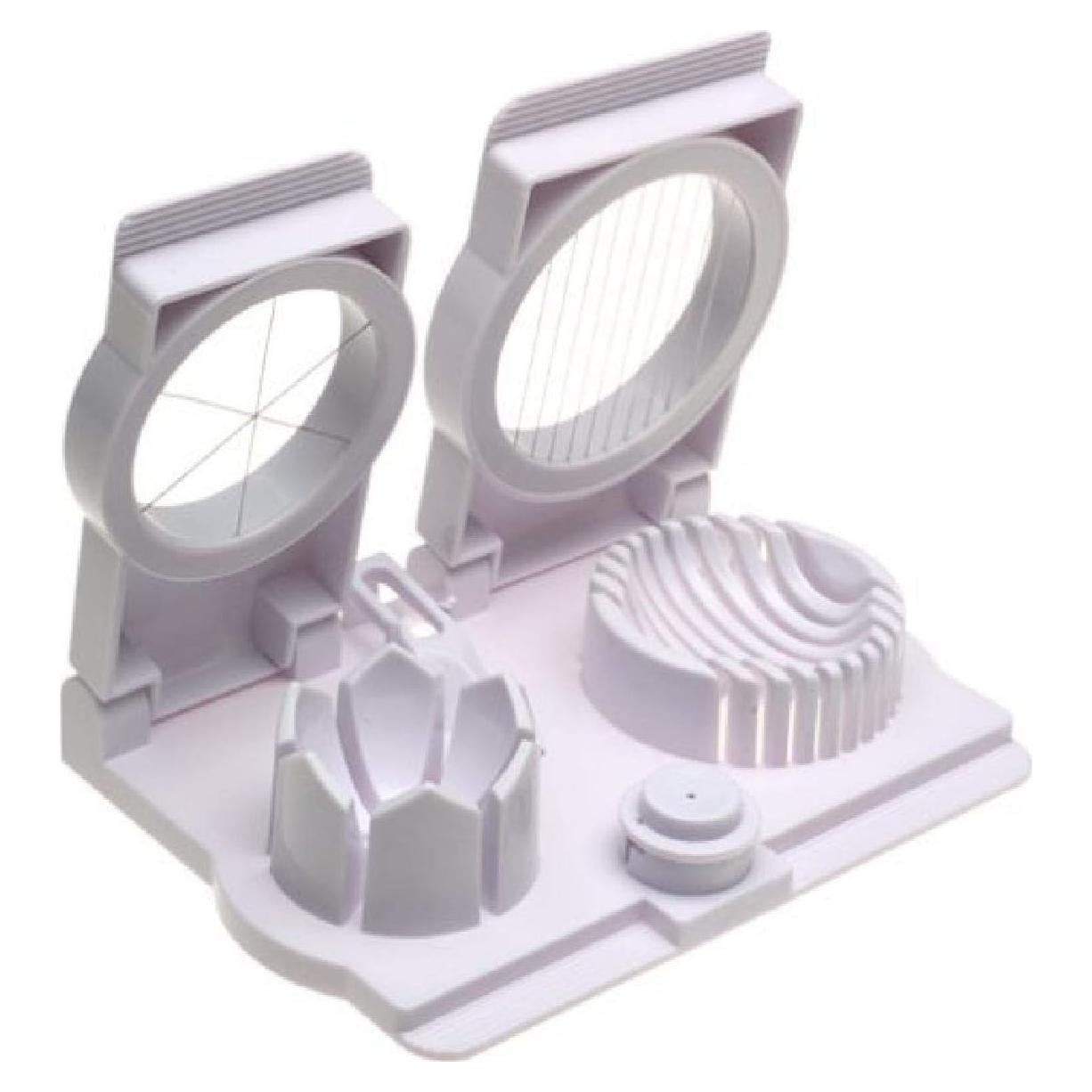 Cortador de Huevos Norpro 4 en 1, 10 Rebanadas, Decoración