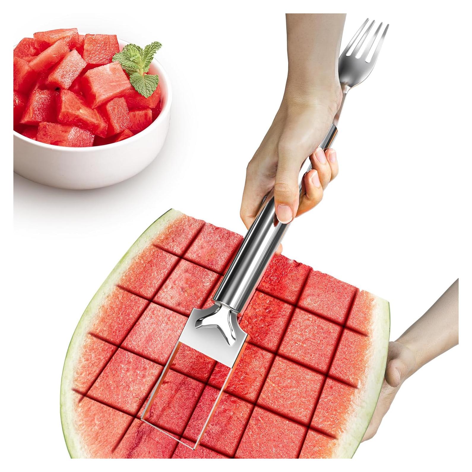 Cortador de Sandía 2 en 1 CrispTaste Acero Inoxidable