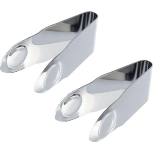 Stainless Steel Strawberry Huller Fruit Stem Remover Picker Leaf Peeler Tweezers Kitchen Gadgets for Strawberry Cherry Tomato Fruit Tools, 4Pcs