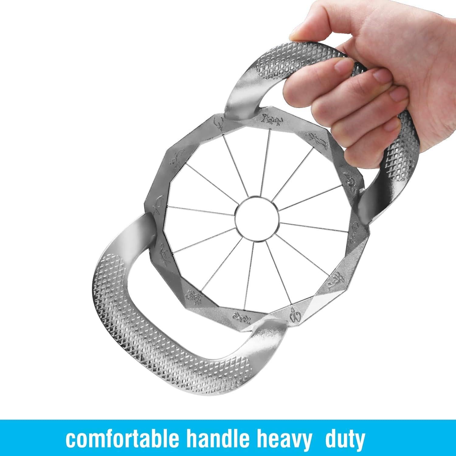 Cortador de Manzanas YUEJUJJ Acero Inoxidable 12 Cuchillas