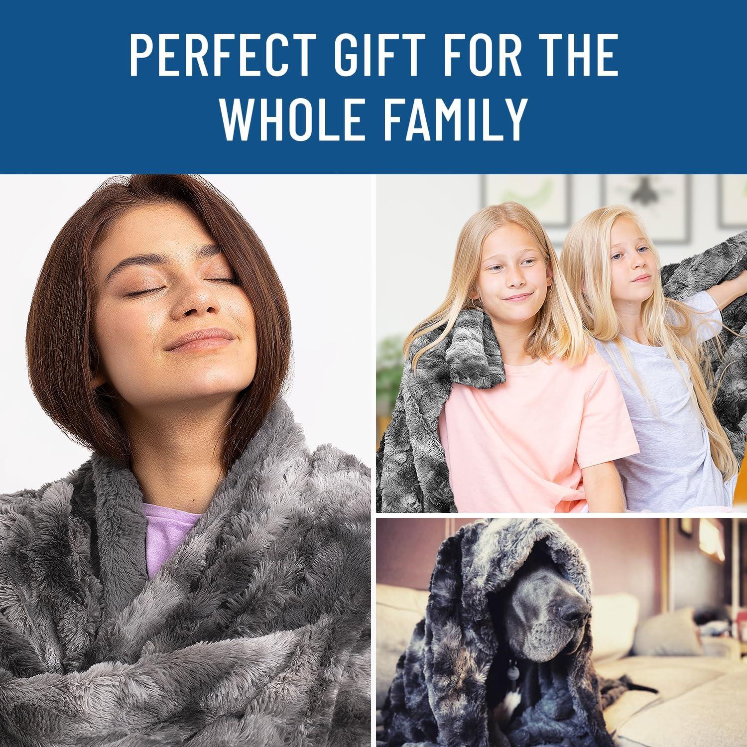 Manta de Piel Sintética Everlasting Comfort 127x165 cm