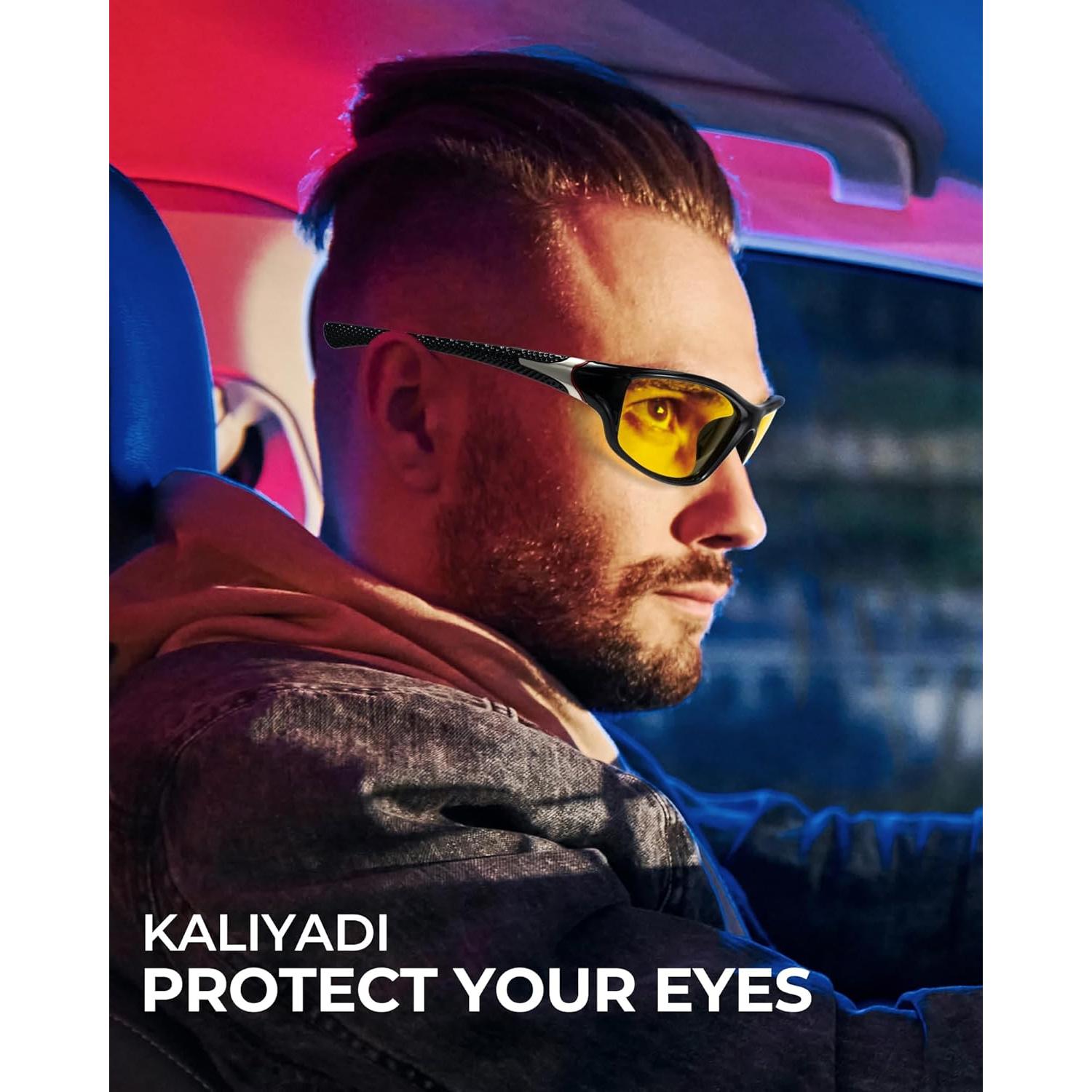 Gafas de Sol Polarizadas KALIYADI S64 UV para Deportes