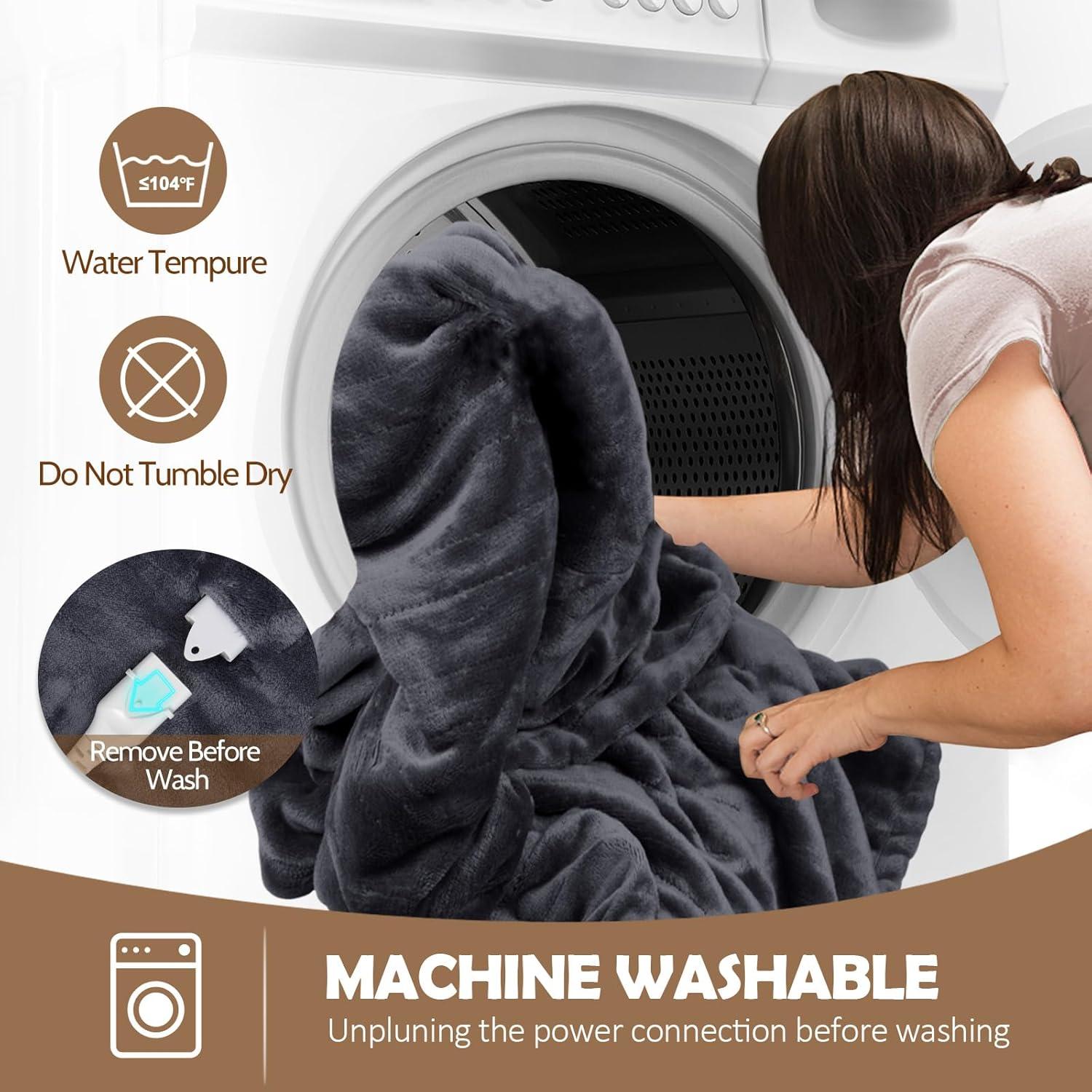 Manta Térmica Portátil HOW'S MY HOUSE 101.6x177.8cm Gris