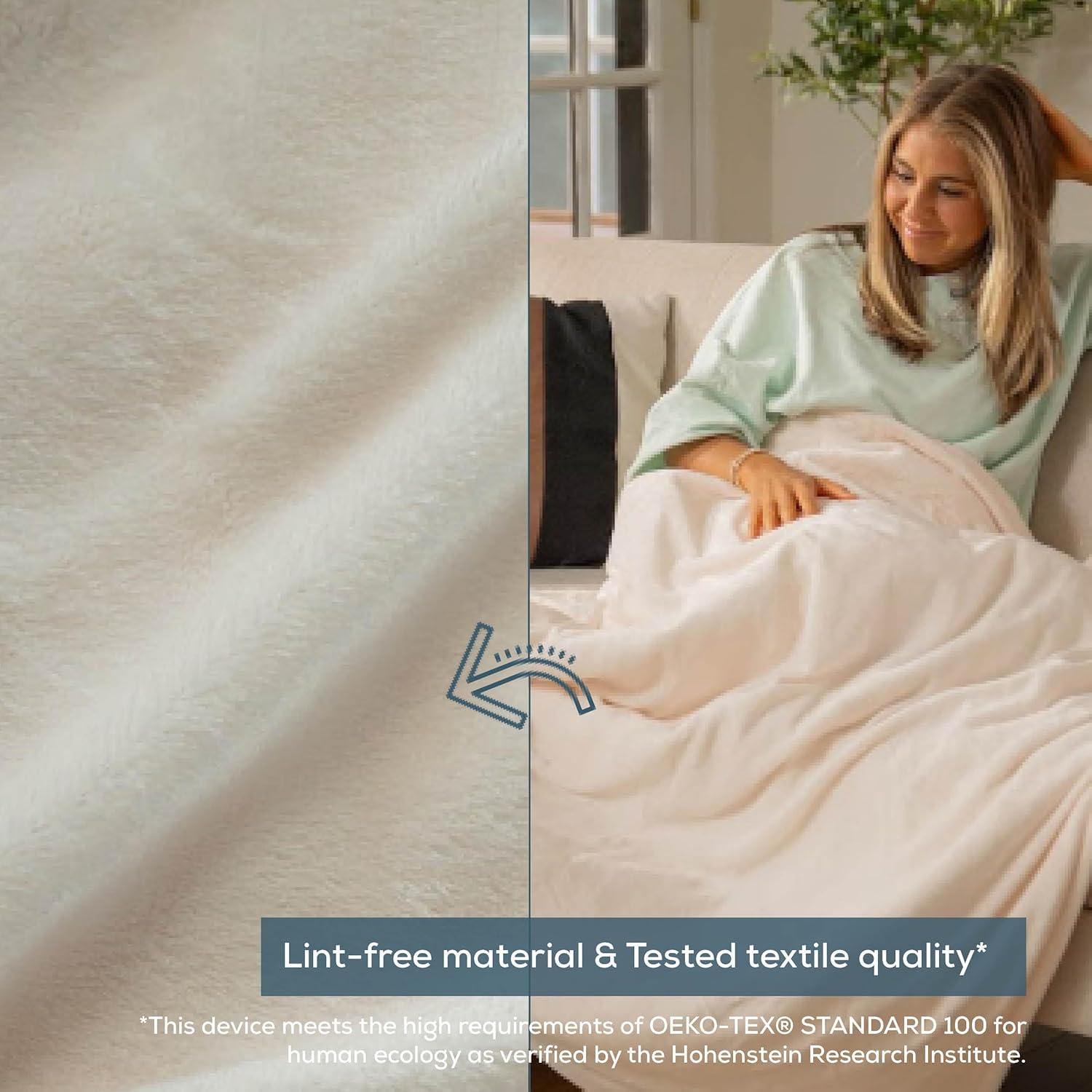 Manta Térmica Beurer HD61 Super-Cozy 127x152 cm - Calentamiento Rápido