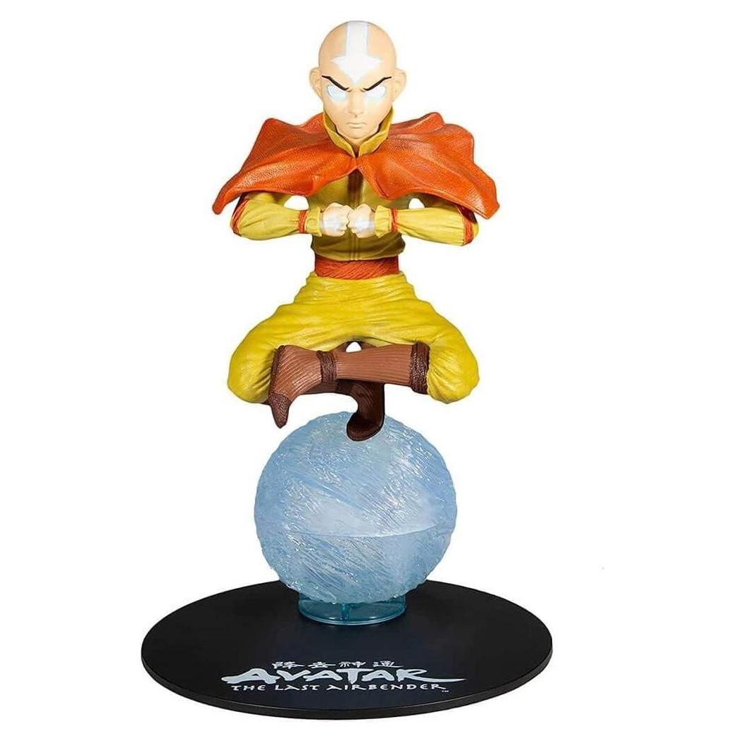 Figura Deluxe Aang 30cm con Patineta de Aire McFarlane Toys