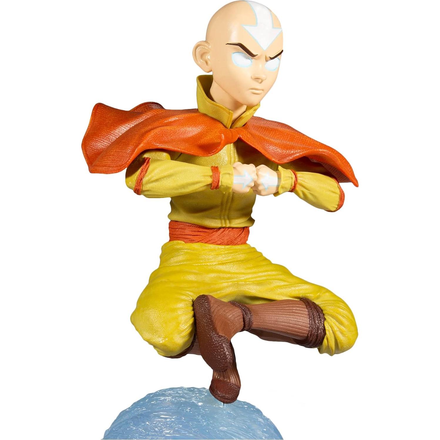 Figura Deluxe Aang 30cm con Patineta de Aire McFarlane Toys