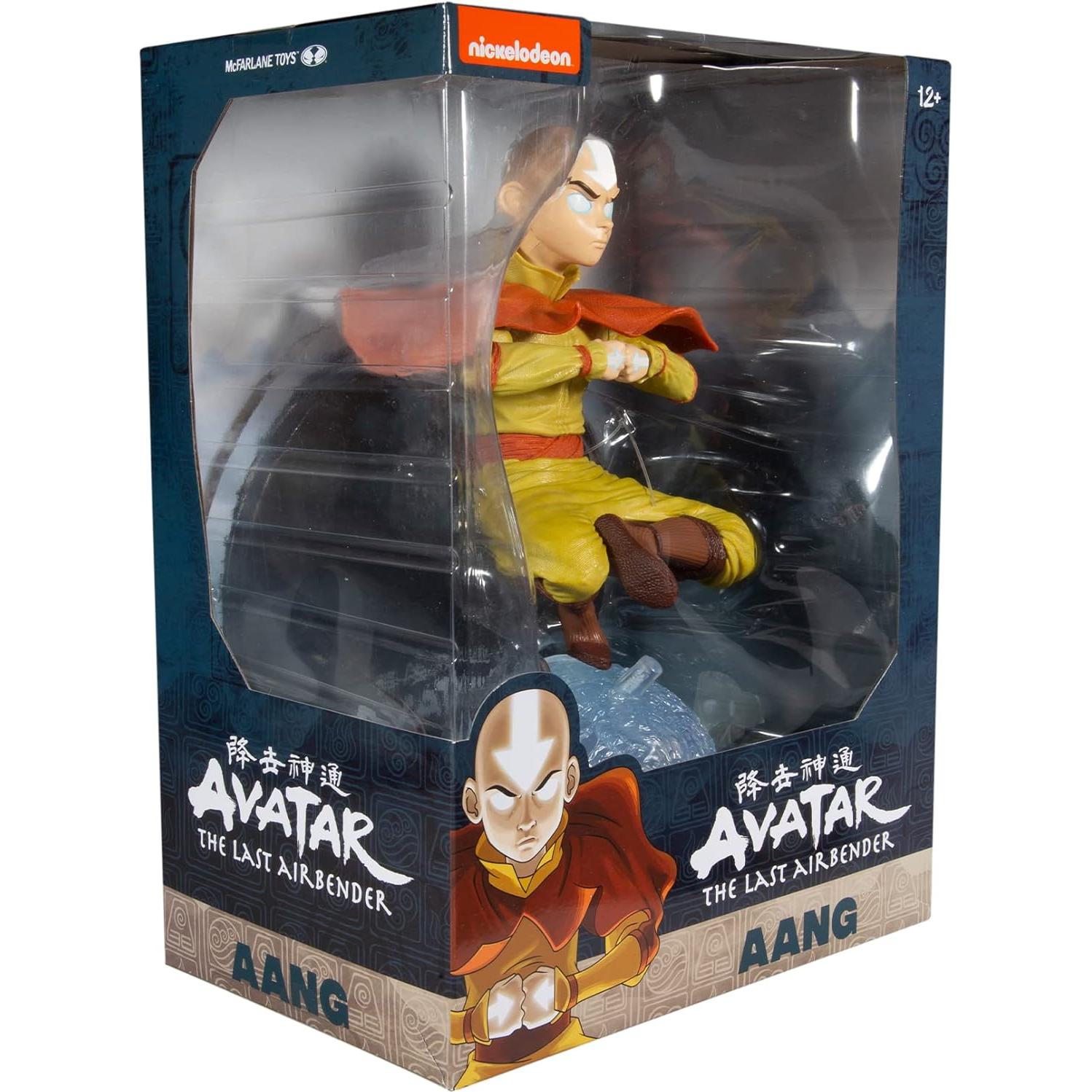Figura Deluxe Aang 30cm con Patineta de Aire McFarlane Toys