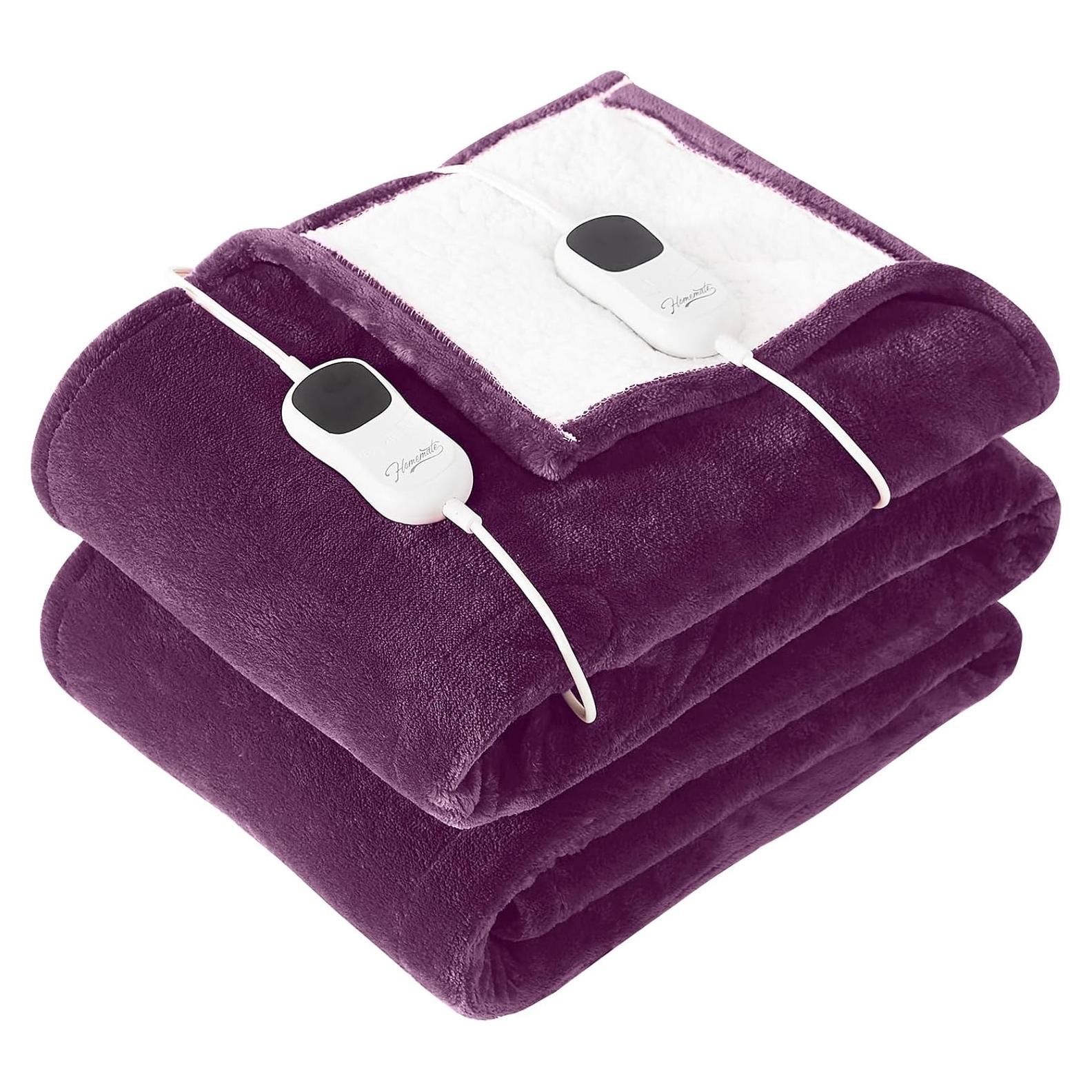 Manta Eléctrica Calentada Homemate Reina 200gsm 10 Niveles