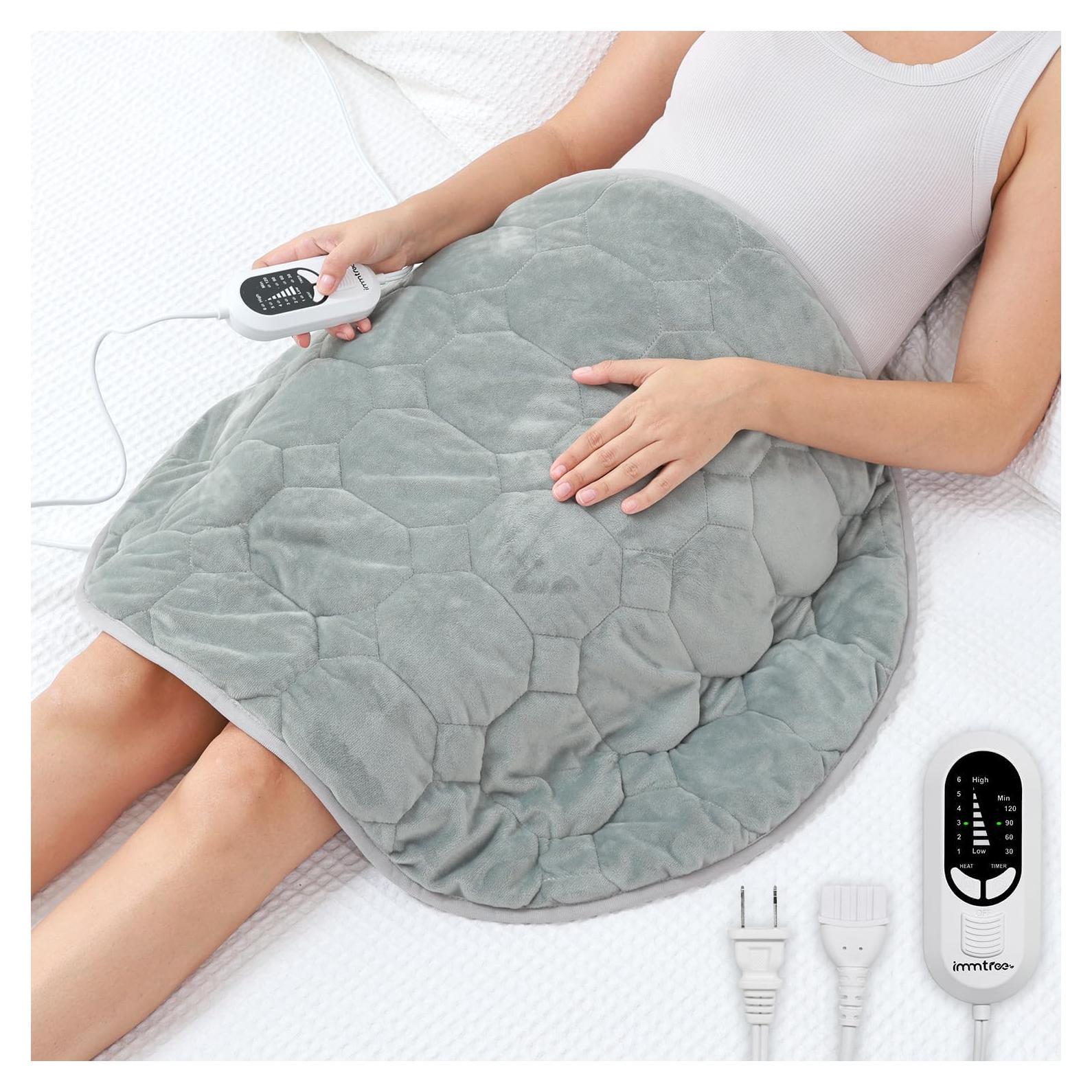 Almohadilla Térmica con Peso Immtree 3.18kg 73x60cm Alivio Dolor