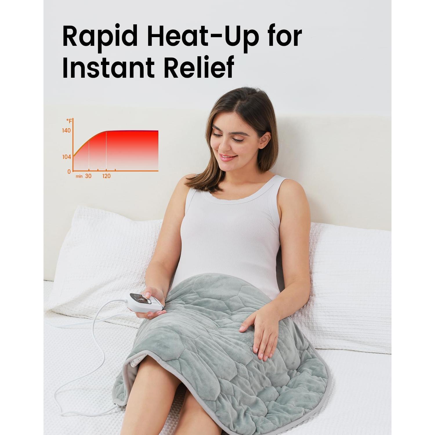 Almohadilla Térmica con Peso Immtree 3.18kg 73x60cm Alivio Dolor