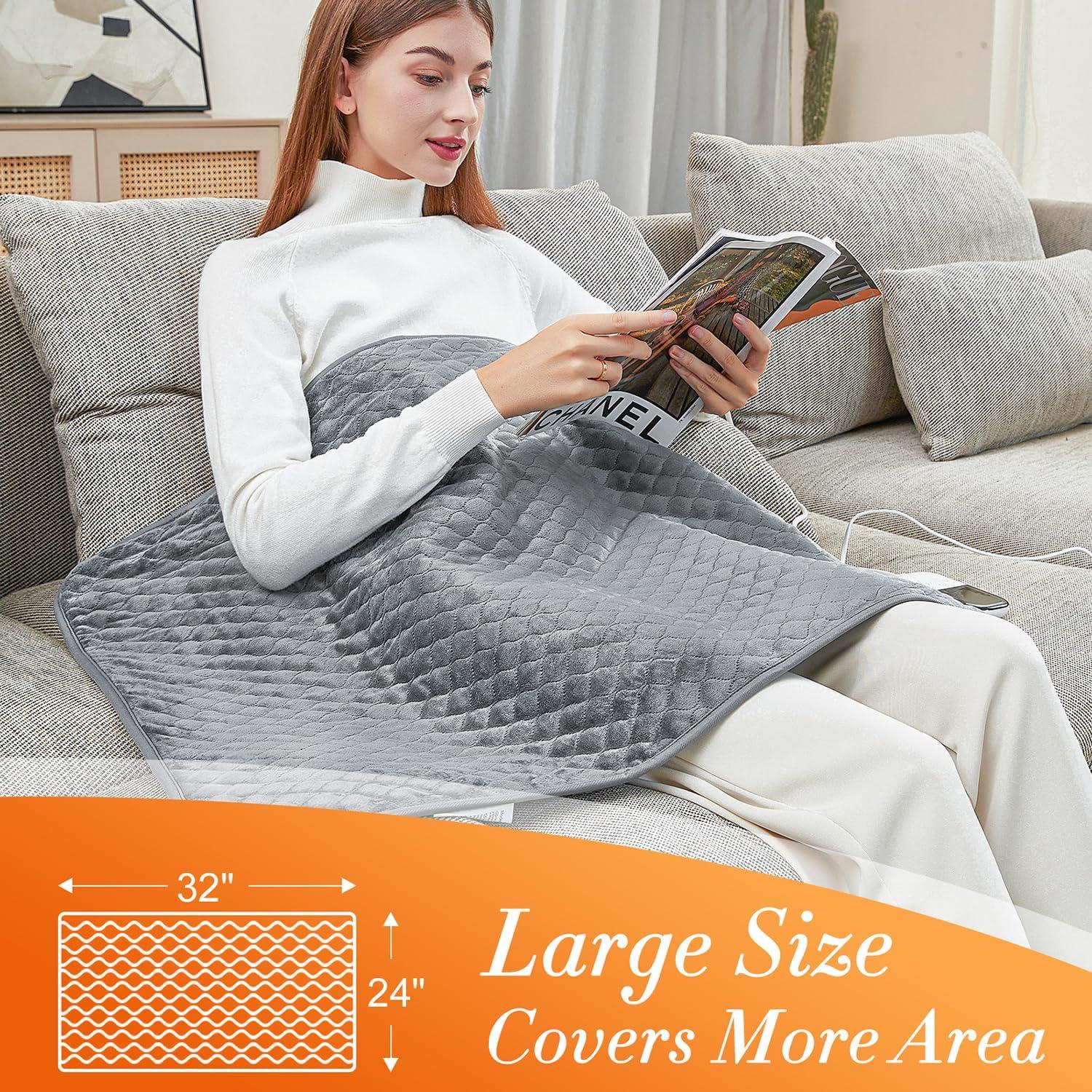 Almohadilla Térmica Eléctrica Focbeo Extra Grande 81x61cm