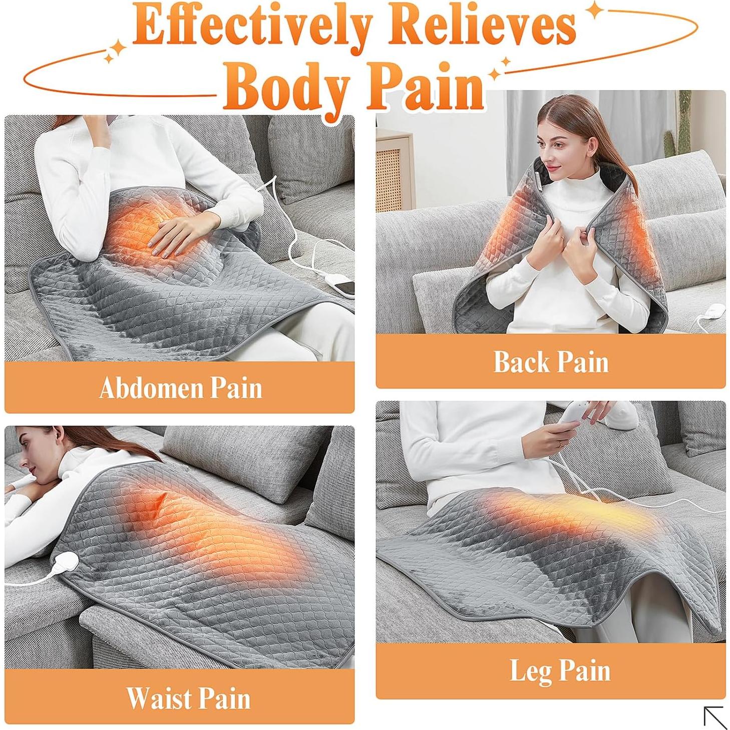 Almohadilla Térmica Eléctrica Focbeo Extra Grande 81x61cm