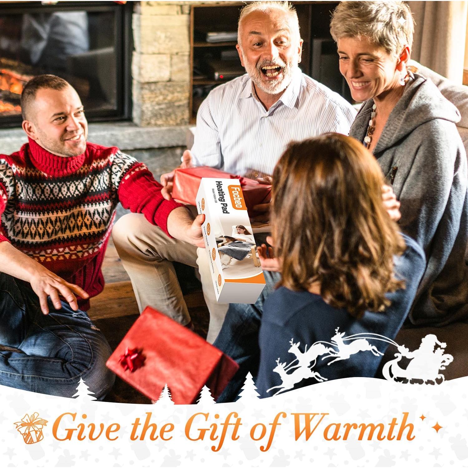 Almohadilla Térmica Eléctrica Focbeo Extra Grande 81x61cm