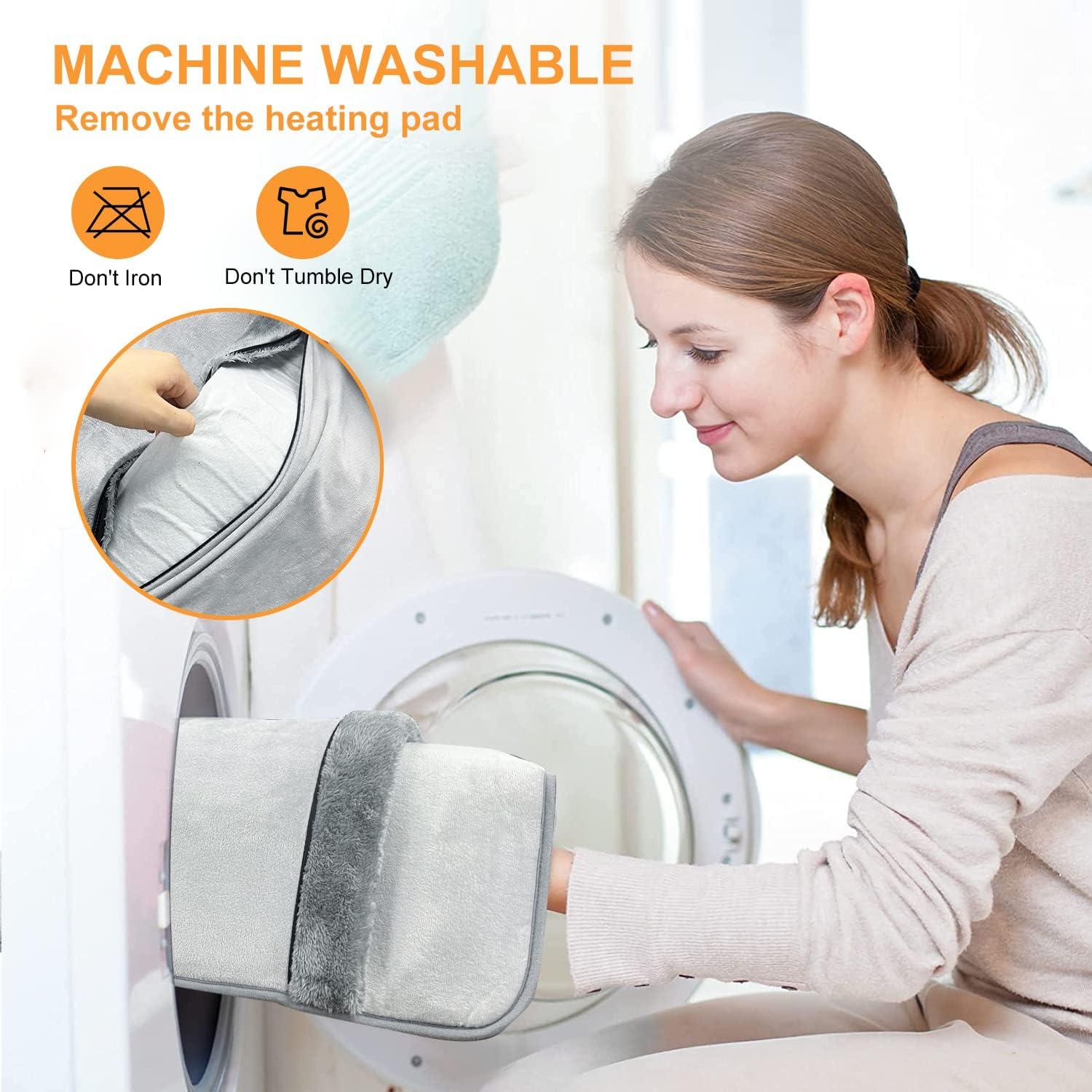 Calentador de pies eléctrico Weilai FW2022 50x50 cm Gris