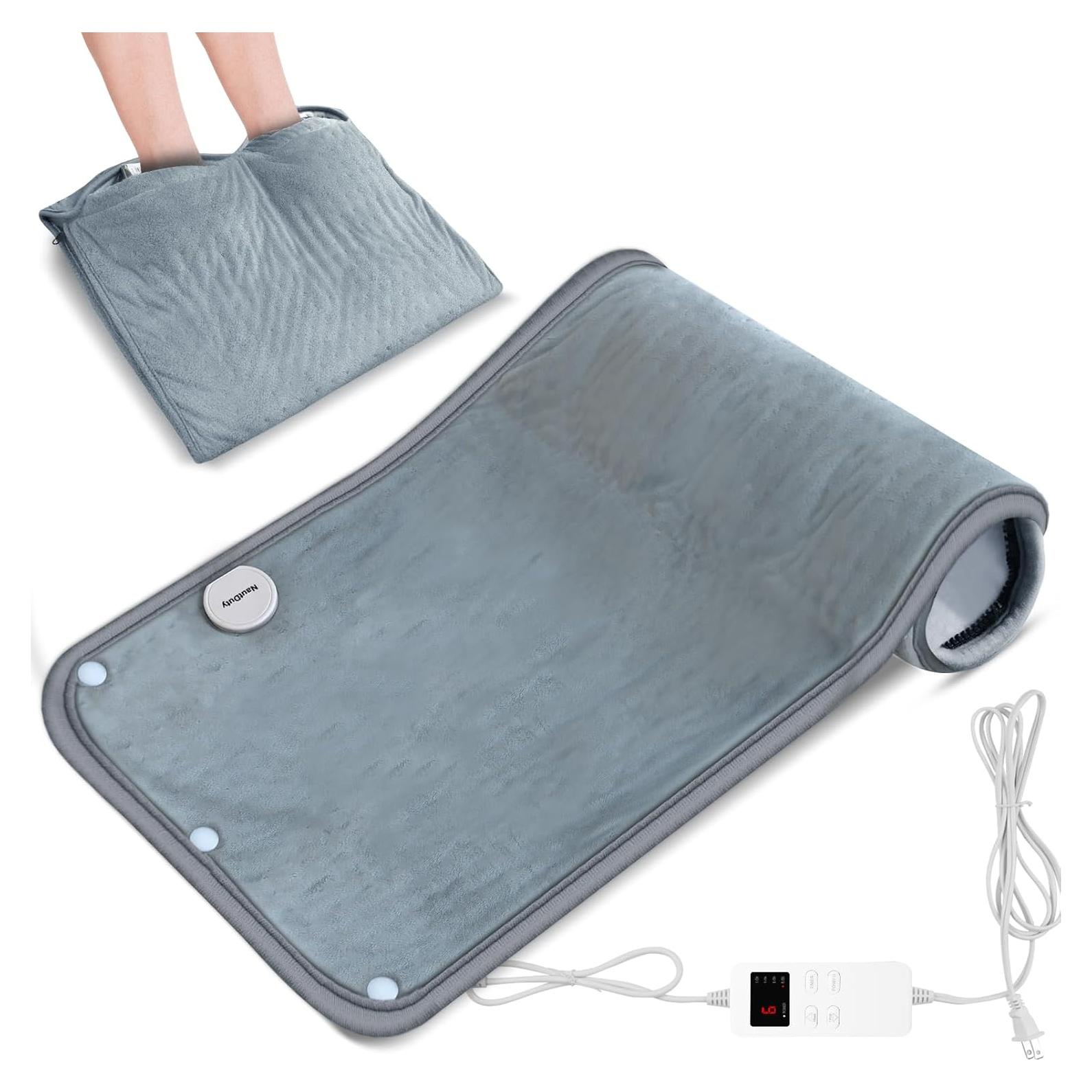 Almohadilla Calentadora XXL NautDuty 2 en 1 para Espalda y Pies