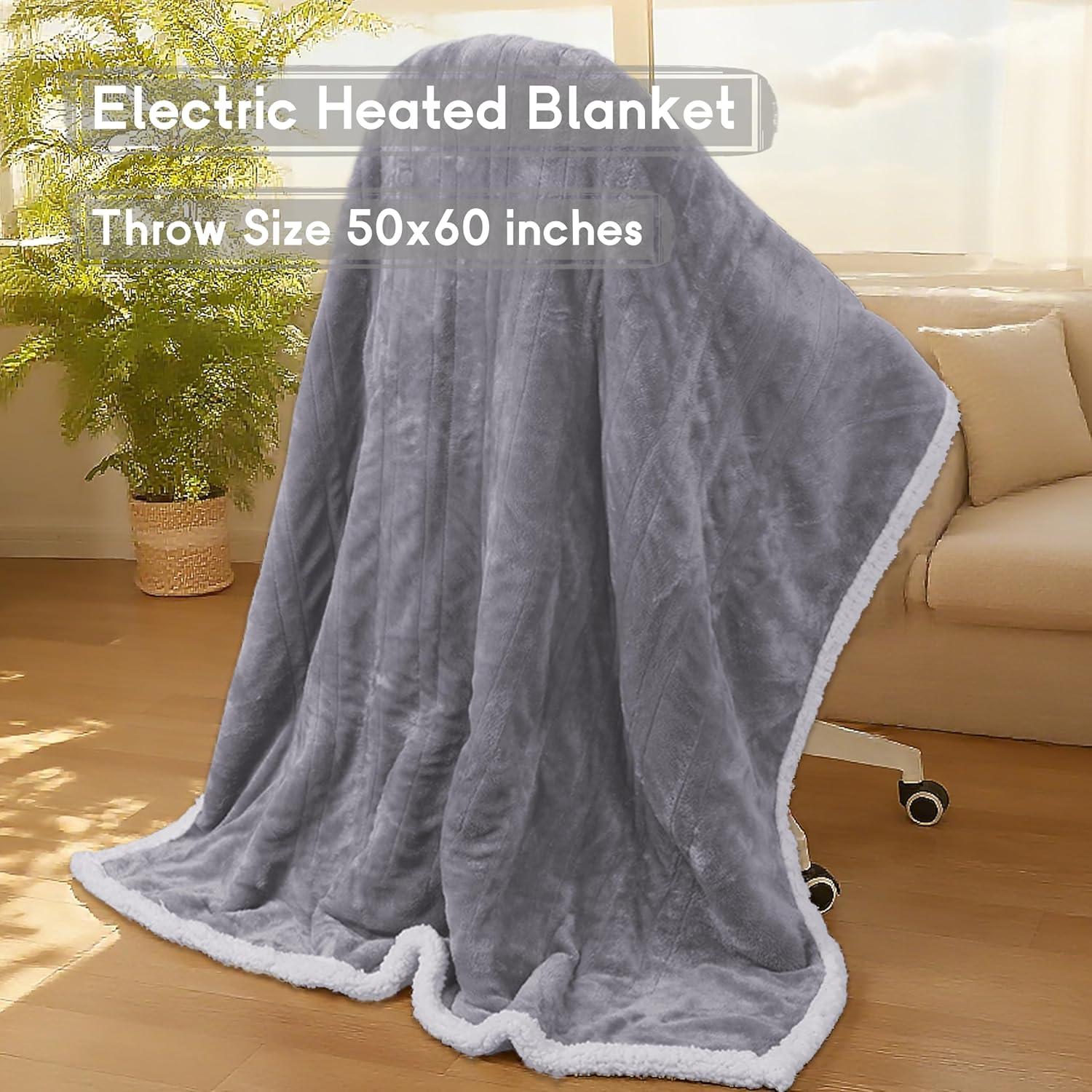 Manta Eléctrica Térmica Minervada 127x152cm 6 Niveles Calor