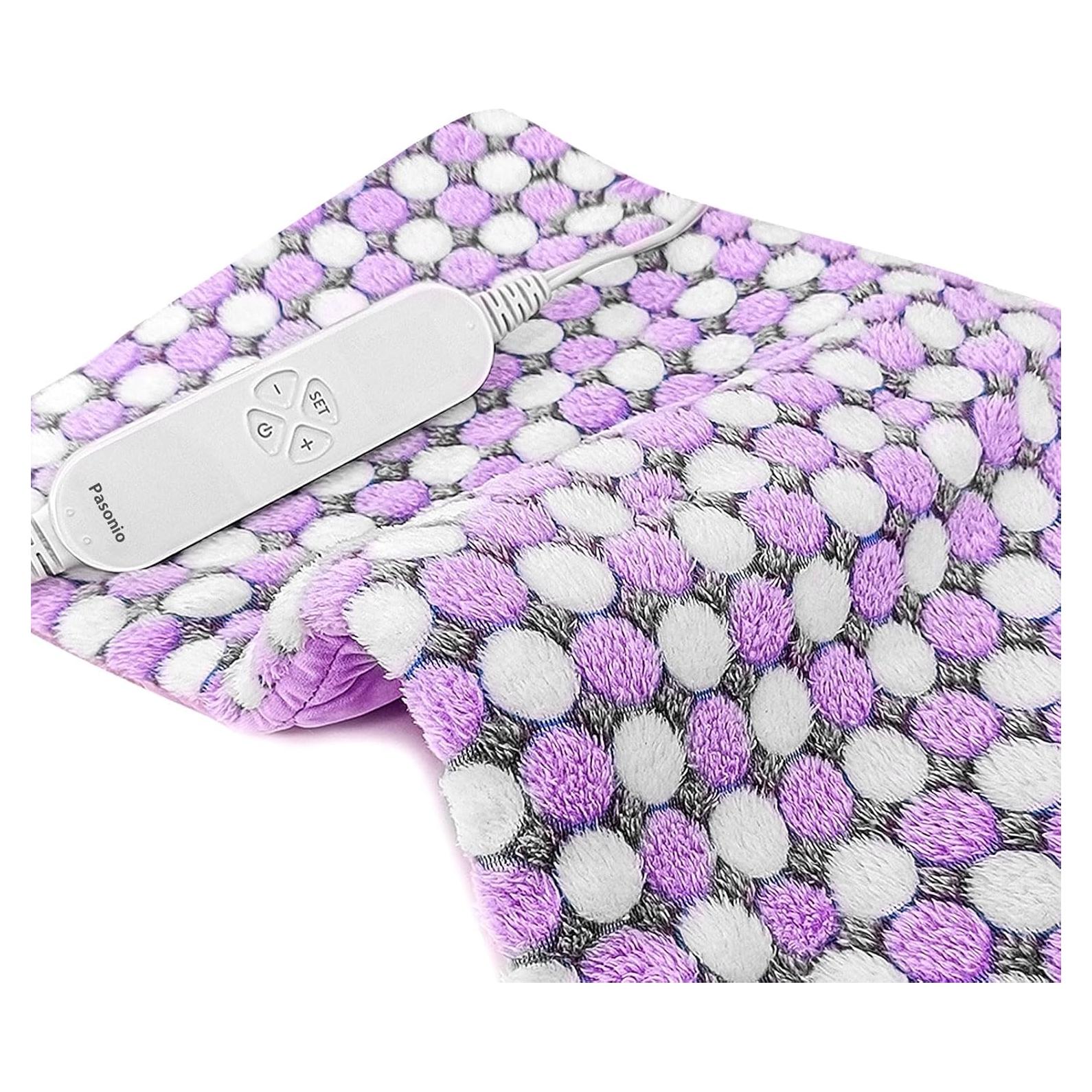 Almohadilla Térmica Eléctrica Pasonio XL 30x60cm con Peso 1.04kg