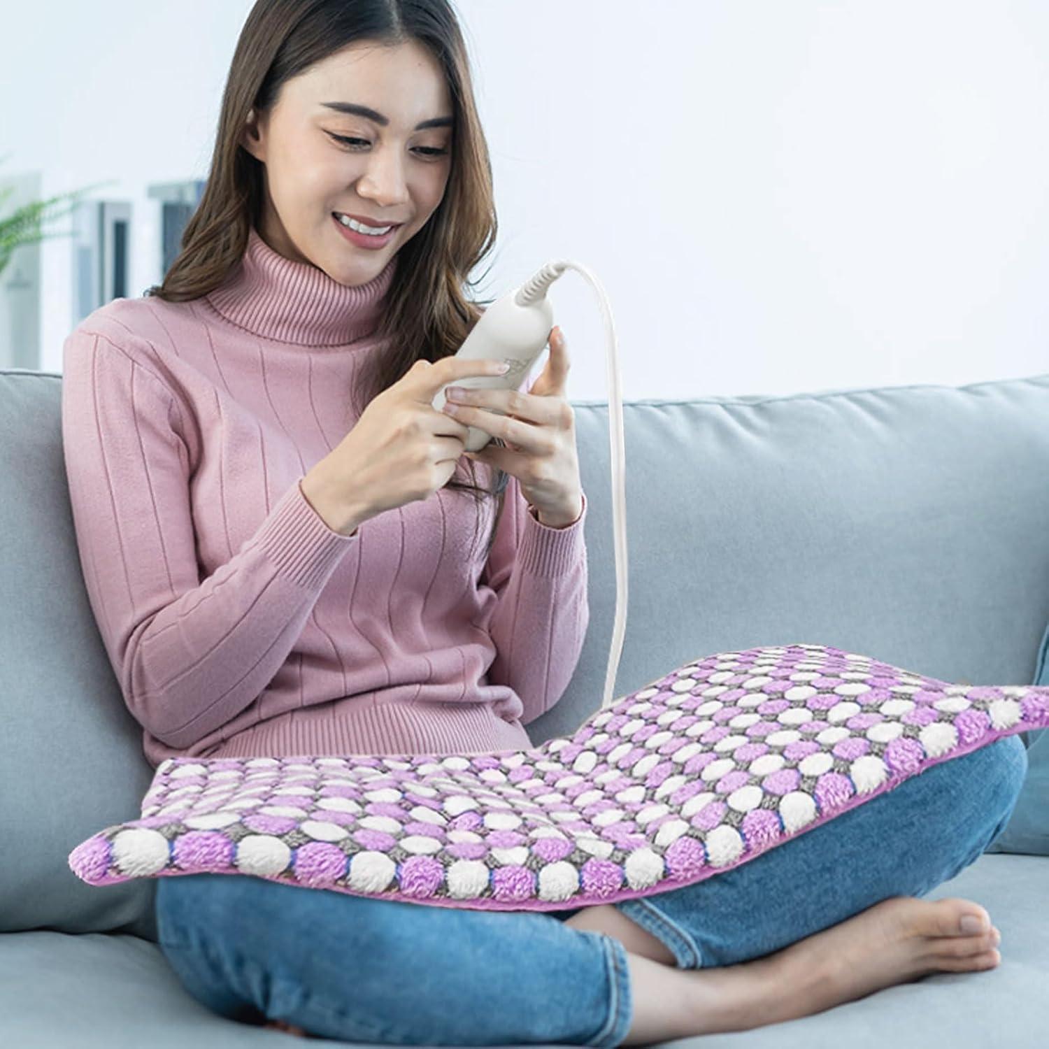 Almohadilla Térmica Eléctrica Pasonio XL 30x60cm con Peso 1.04kg